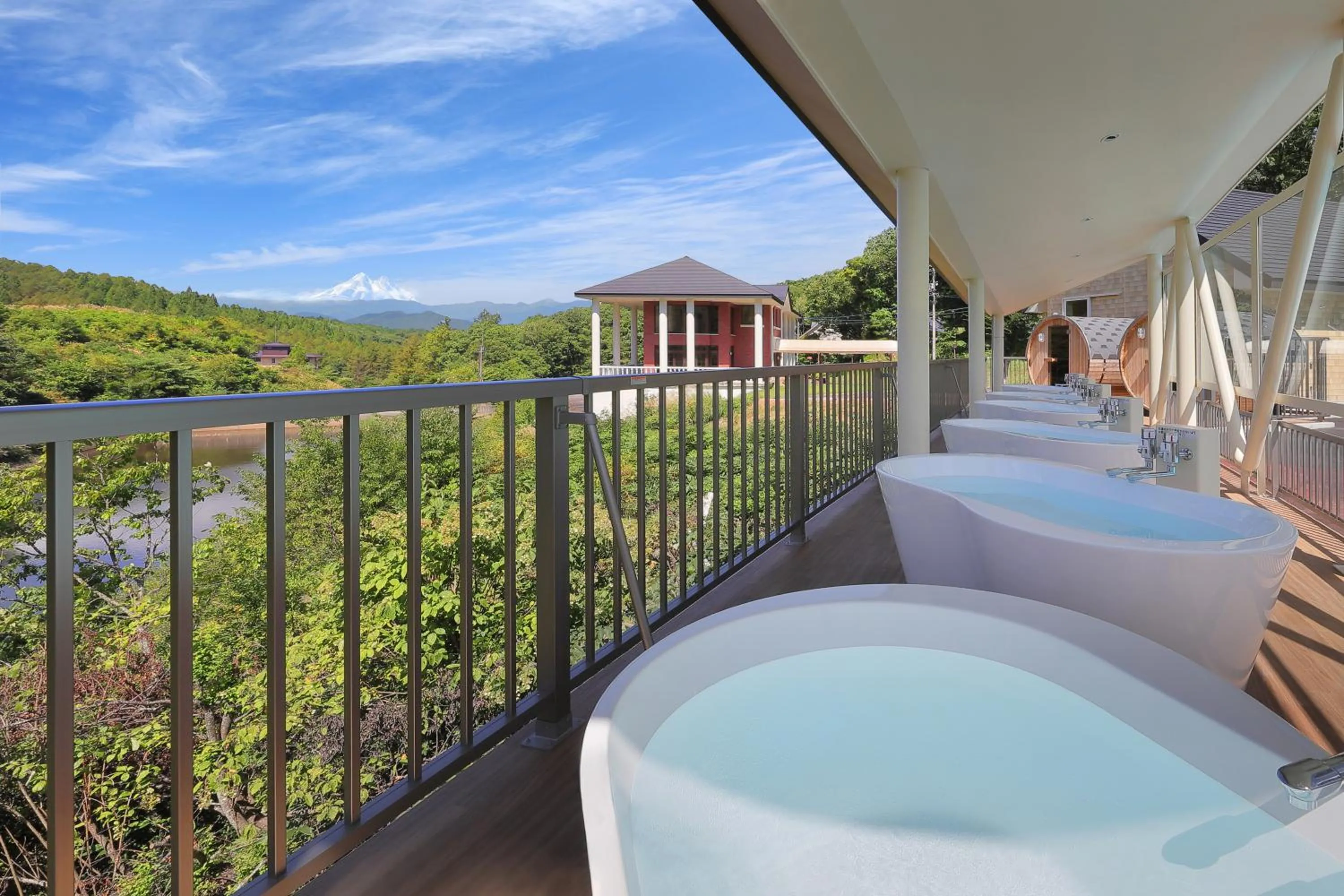 Sauna in Resort Villa Takayama