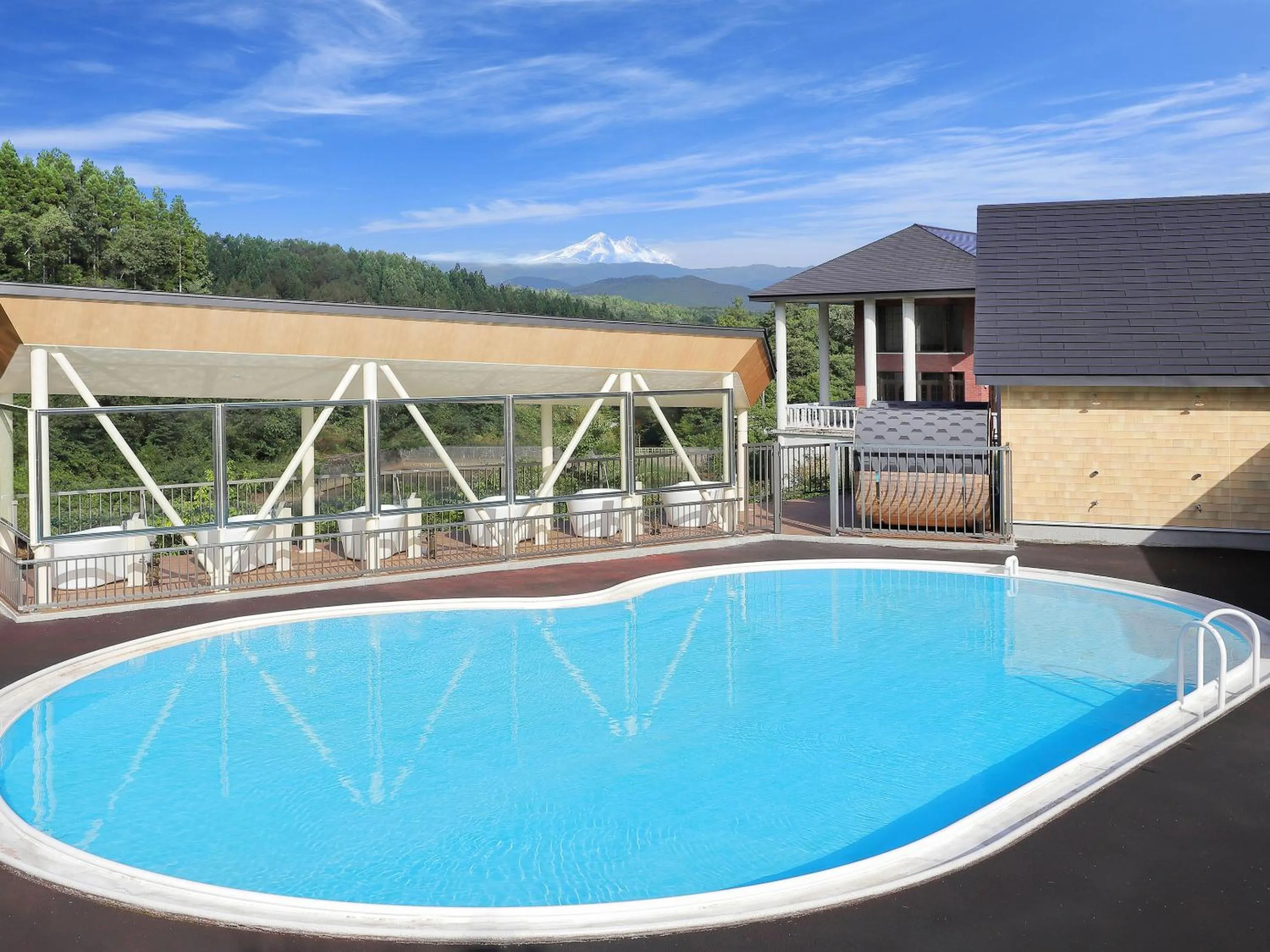 Sauna in Resort Villa Takayama