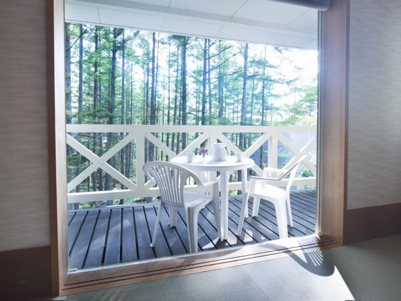 Balcony/Terrace in Resort Villa Takayama