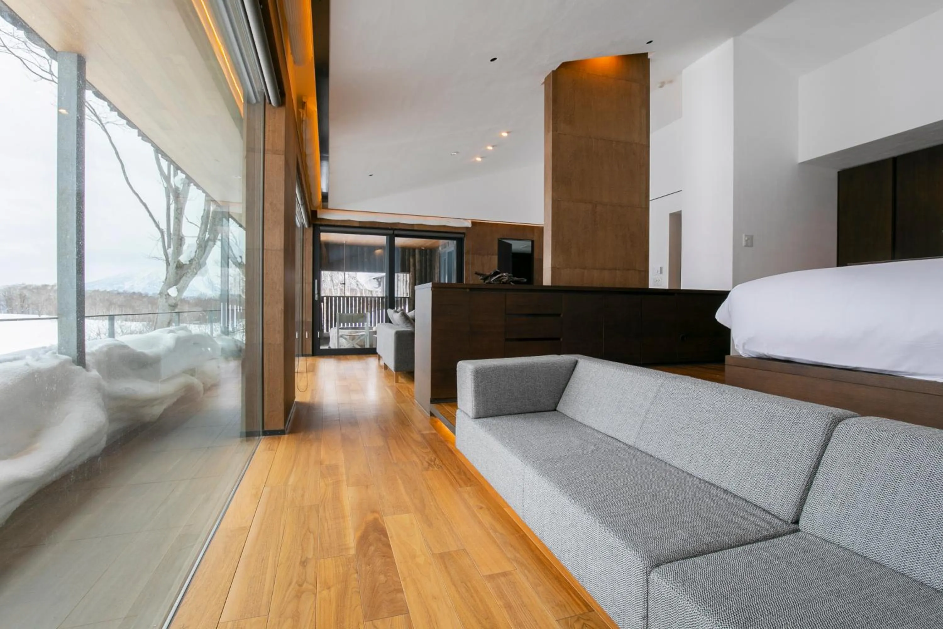 Photo of the whole room, Bed in Zaborin