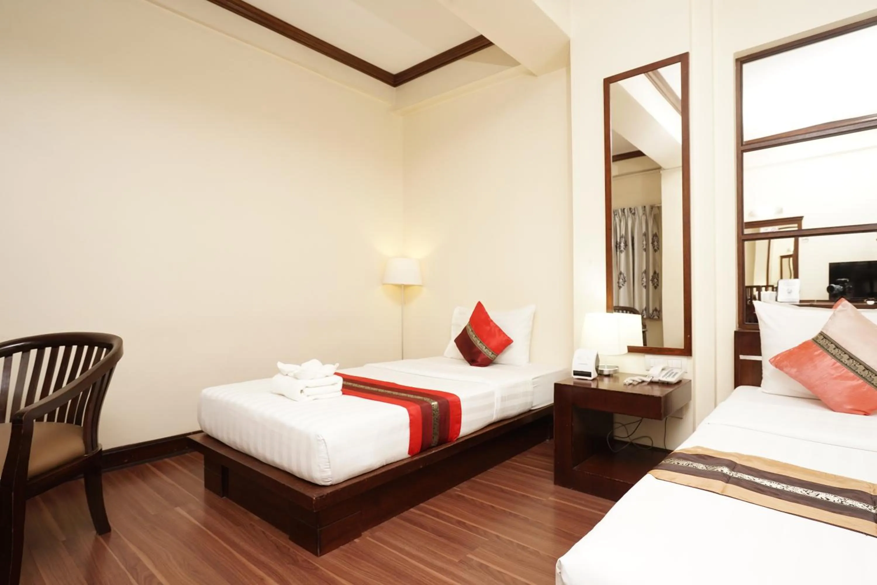 Bedroom, Bed in Grand Business Inn