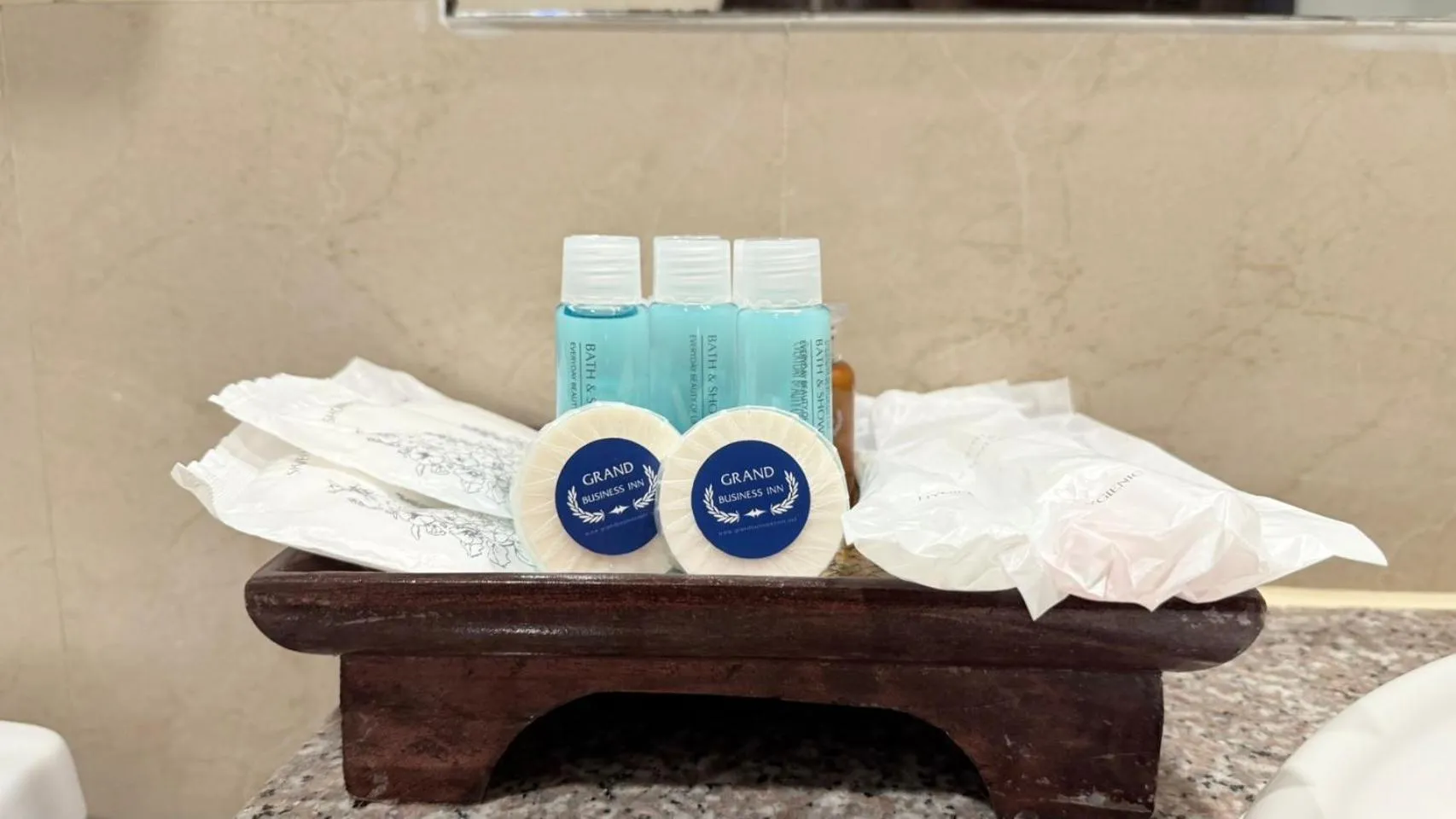 Bathroom in Grand Business Inn