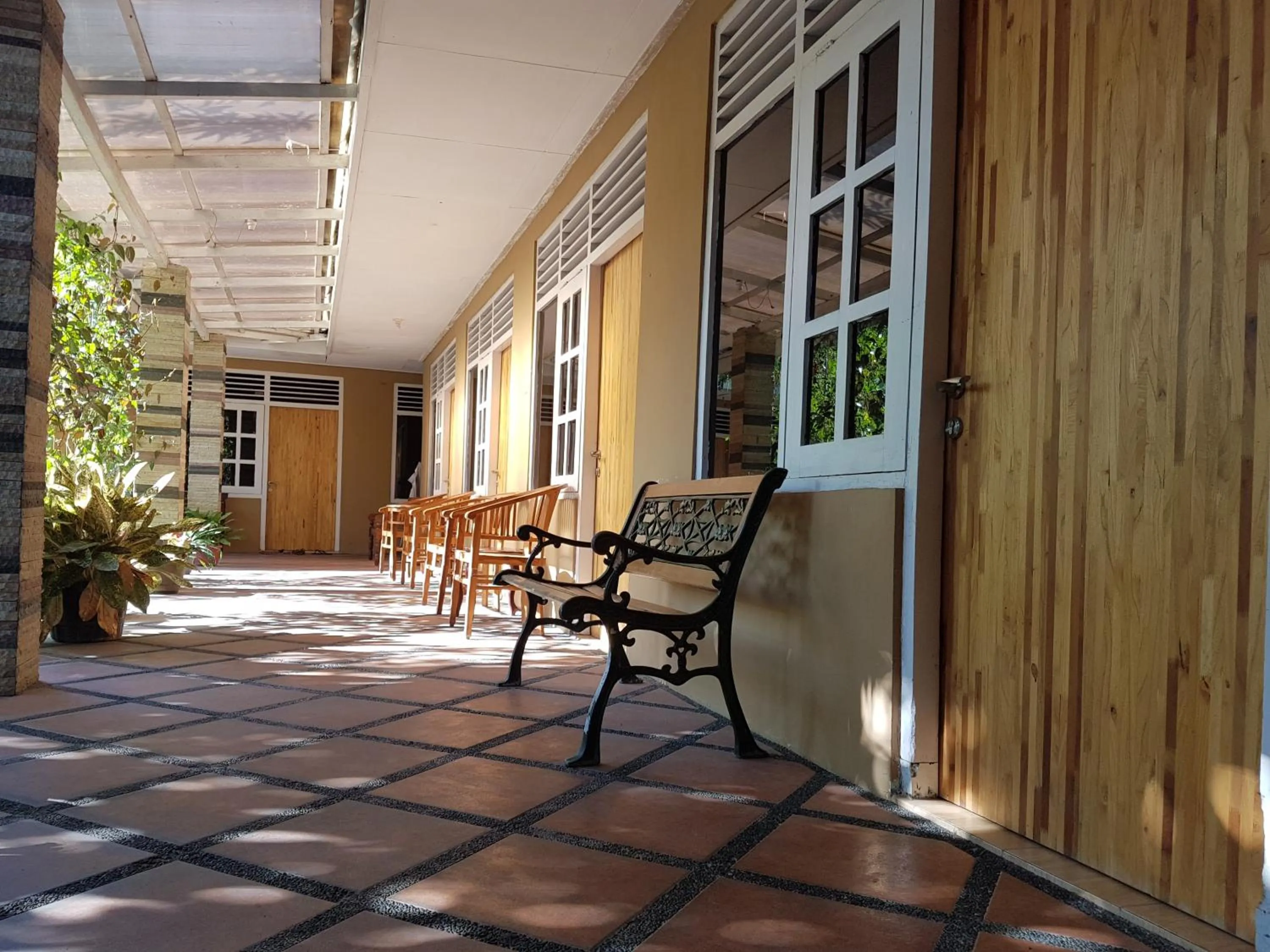 Balcony/Terrace in Omah Konco Yogyakarta