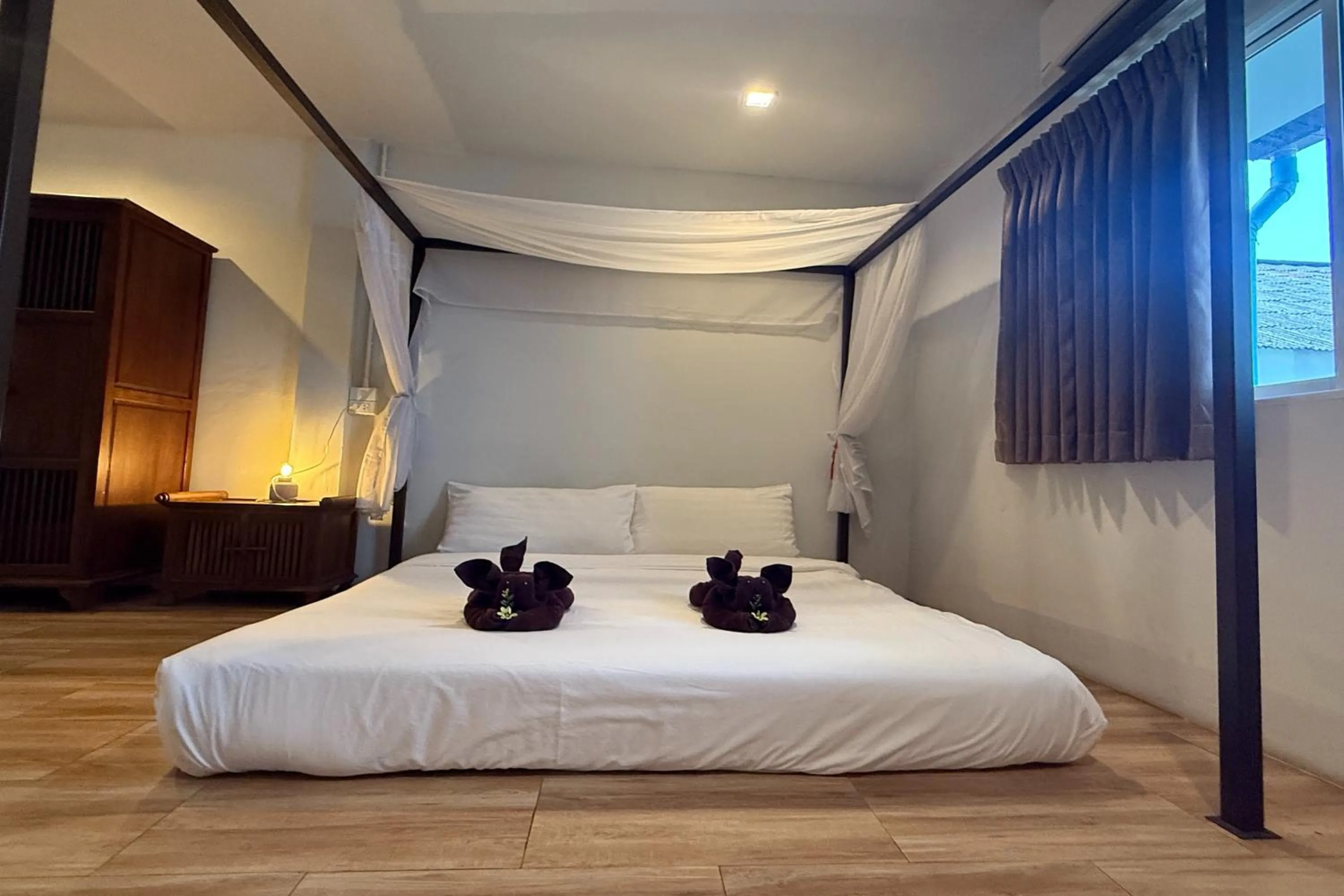 Bed in Sabaidee Chiangmai Hotel