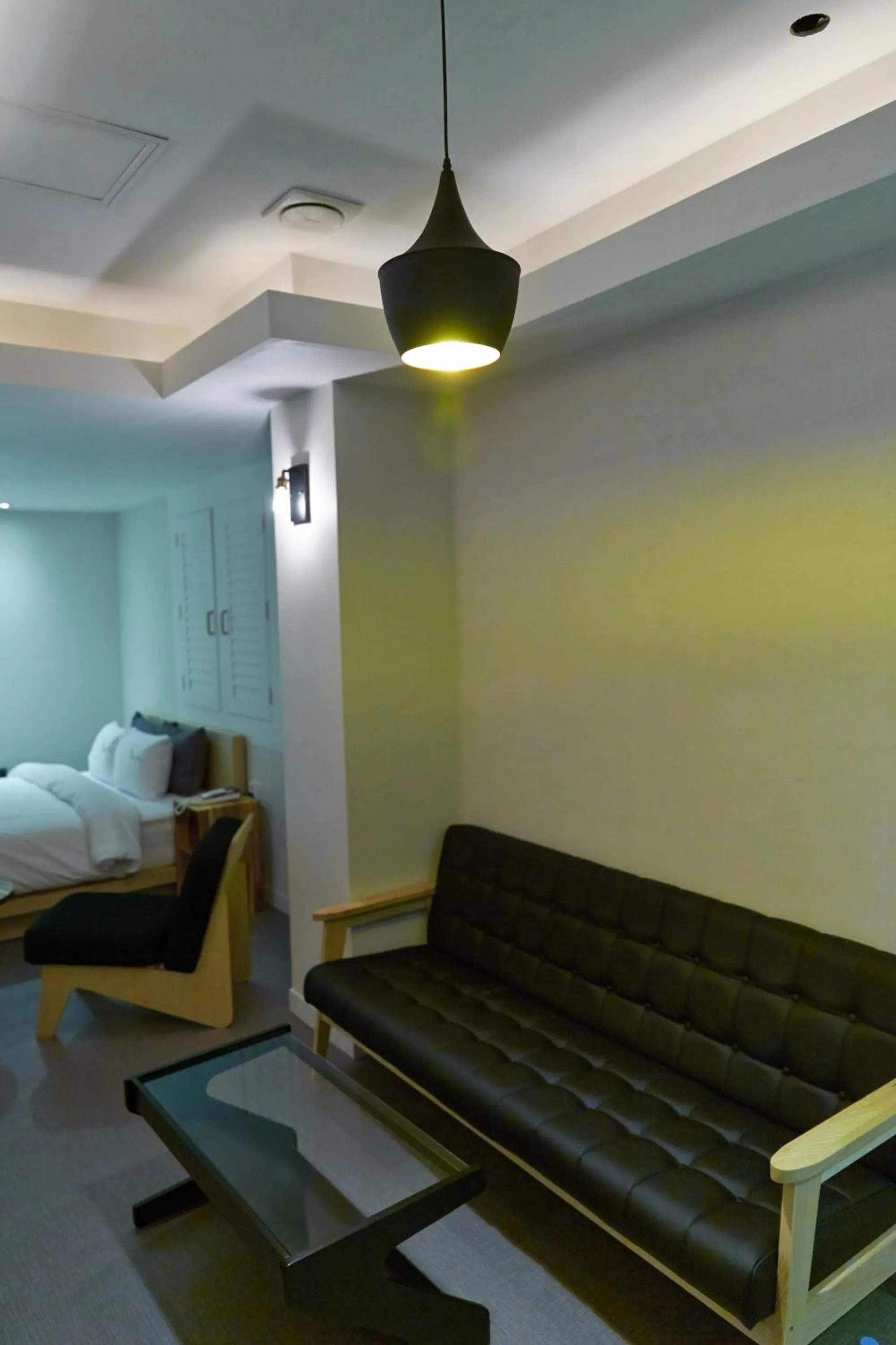 Seating area, Bed in Hotel The May