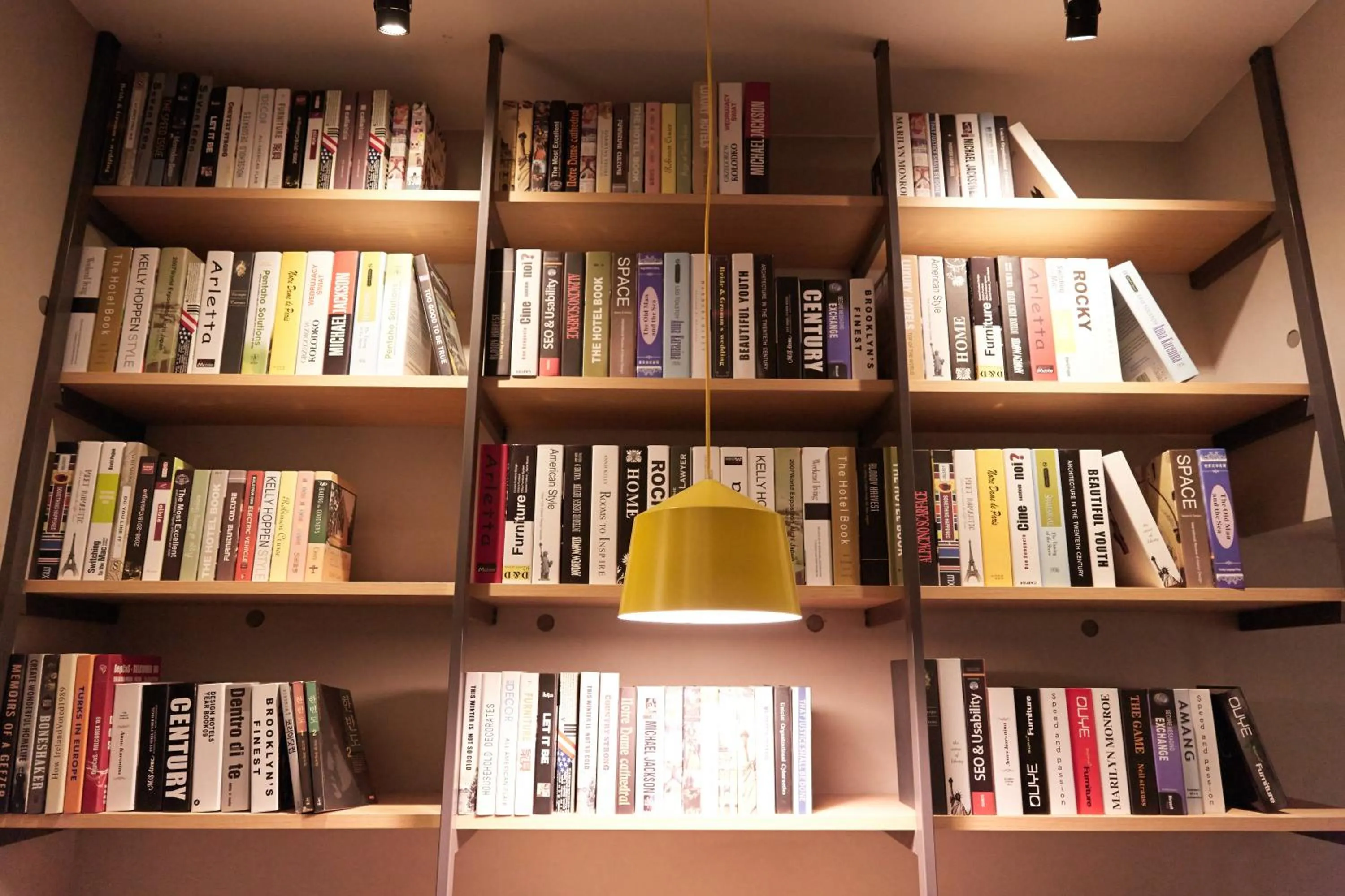 Library in Hotel The May