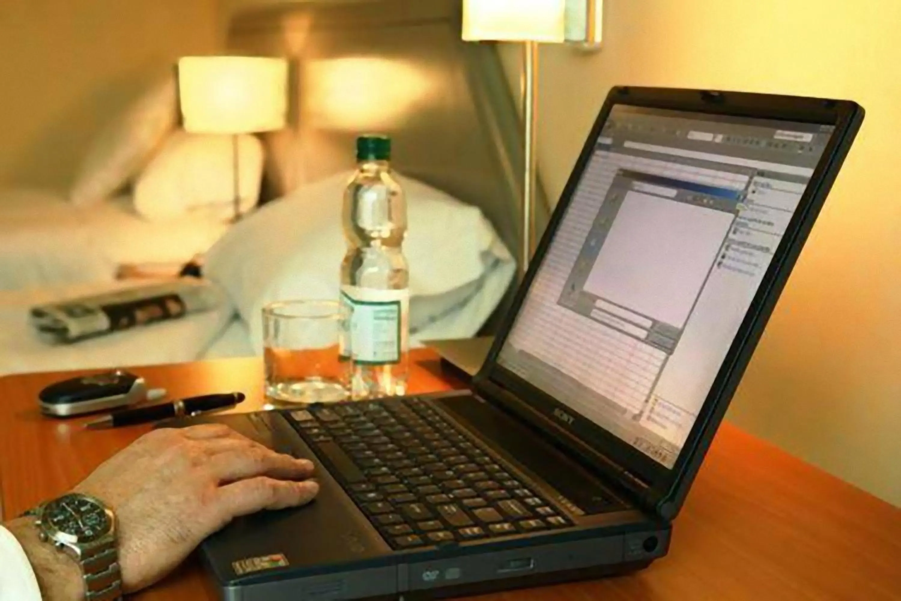 Seating area in Hotel Eurotel El Bosque