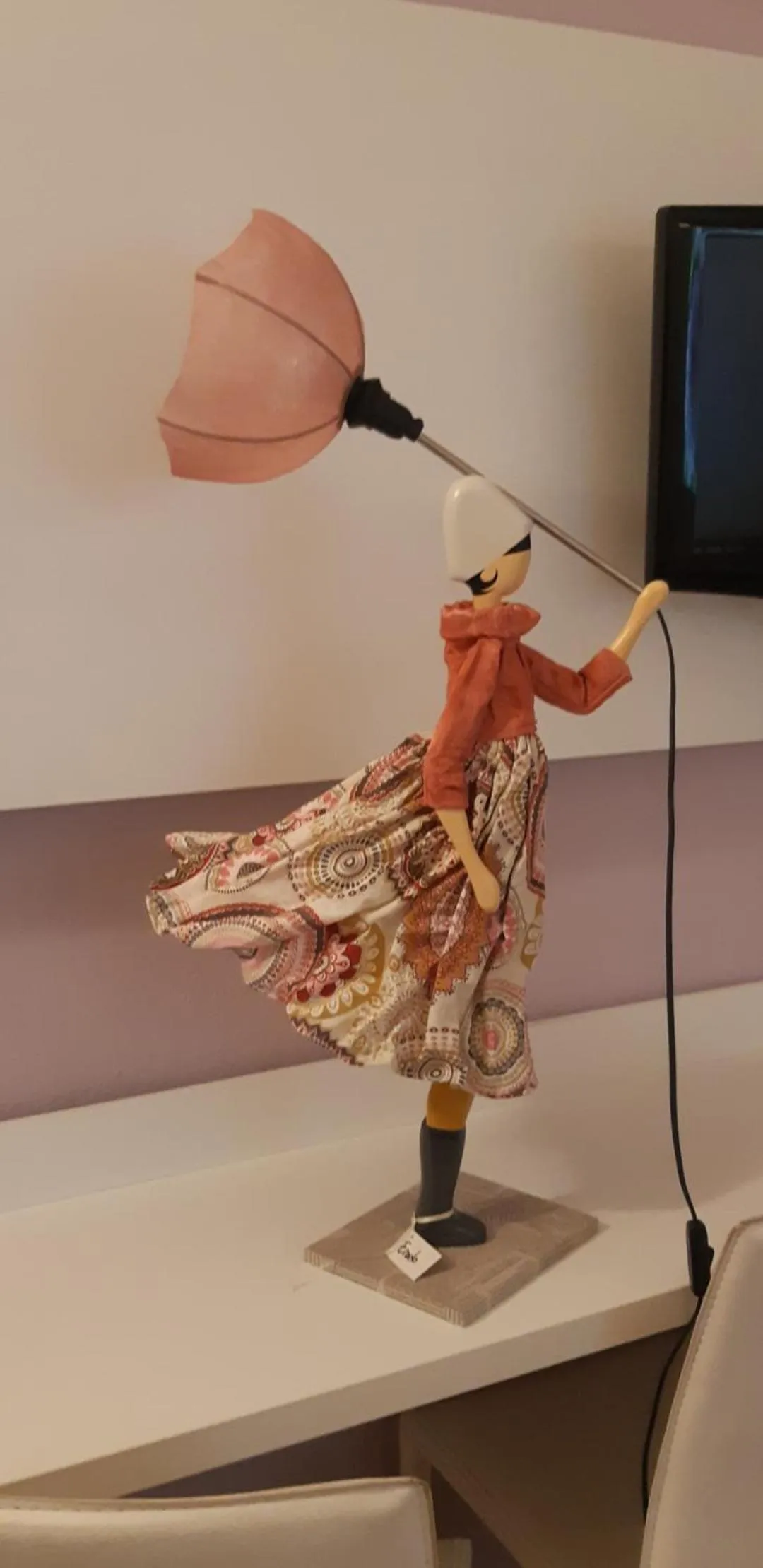 Decorative detail in Albergo Pesce D'oro