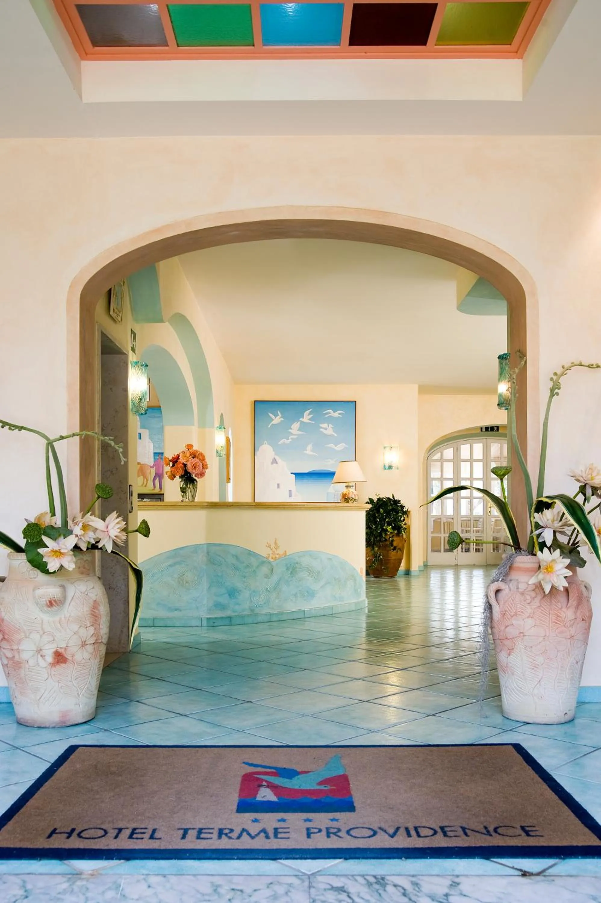 Swimming pool in Hotel Terme Providence