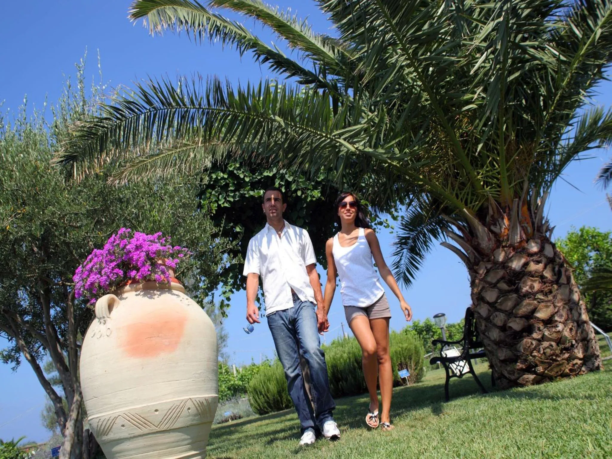 Garden in Hotel Terme Providence