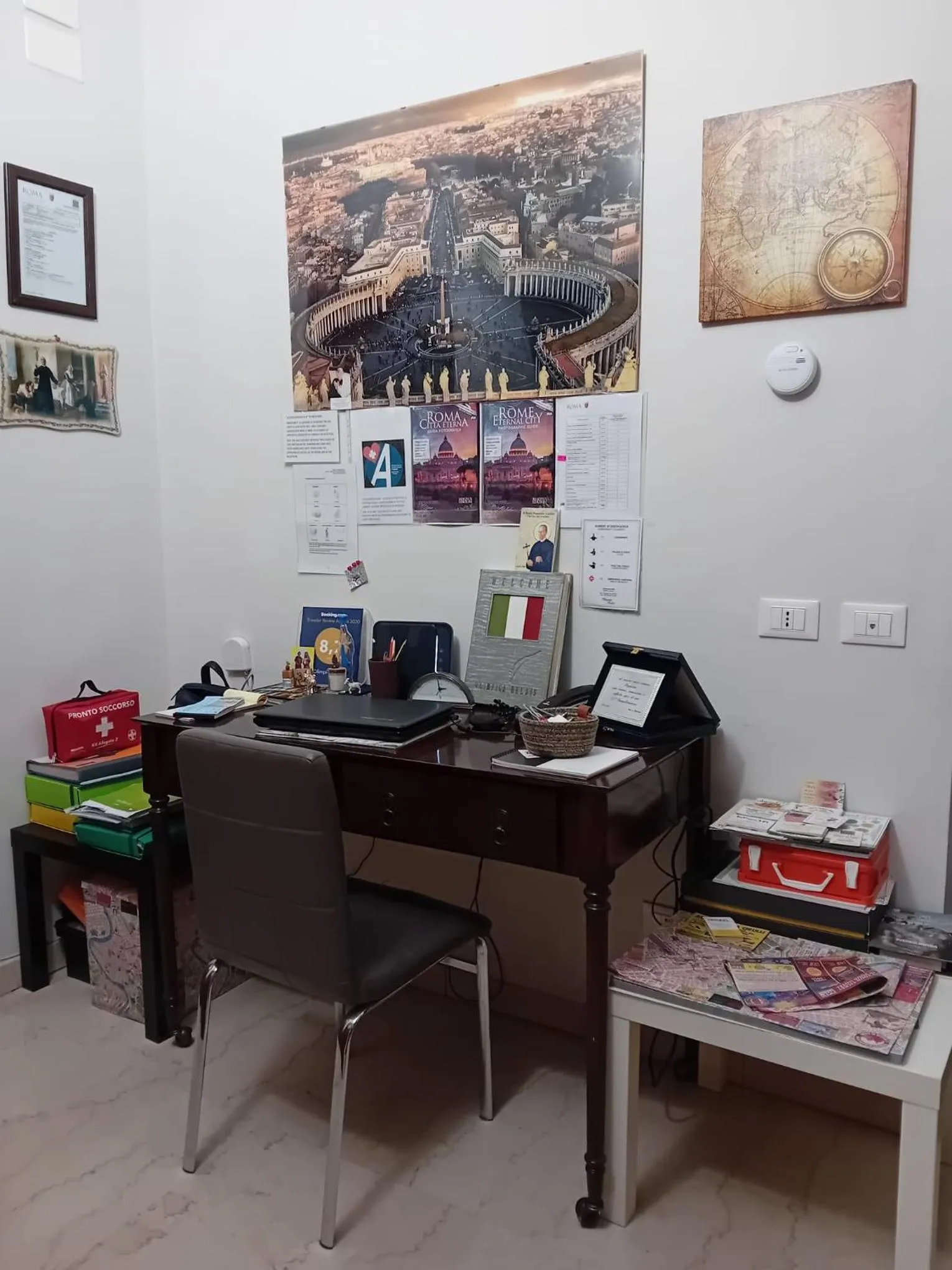 Lobby or reception in Olimpica Relais guest house