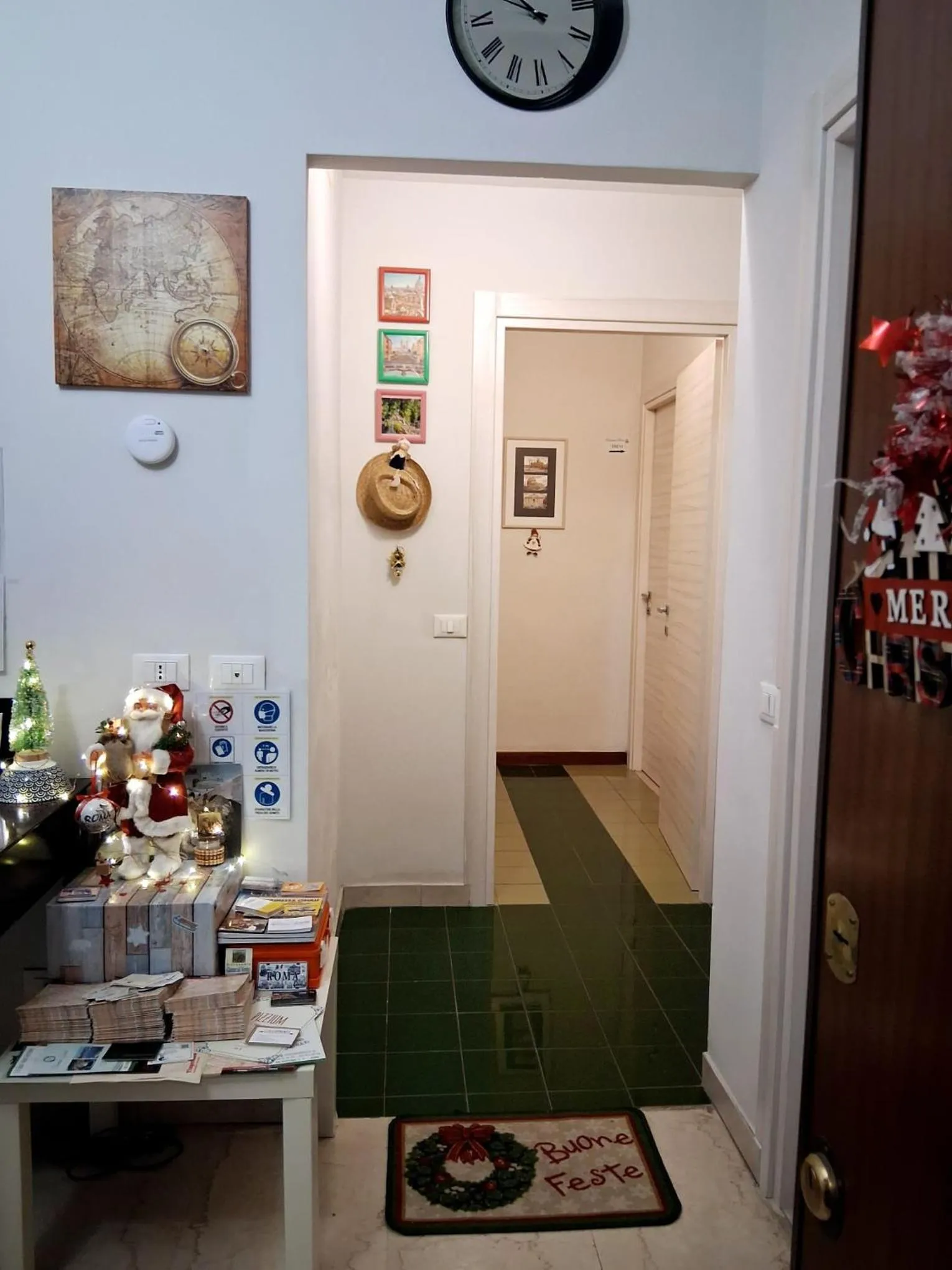 Lobby or reception in Olimpica Relais guest house