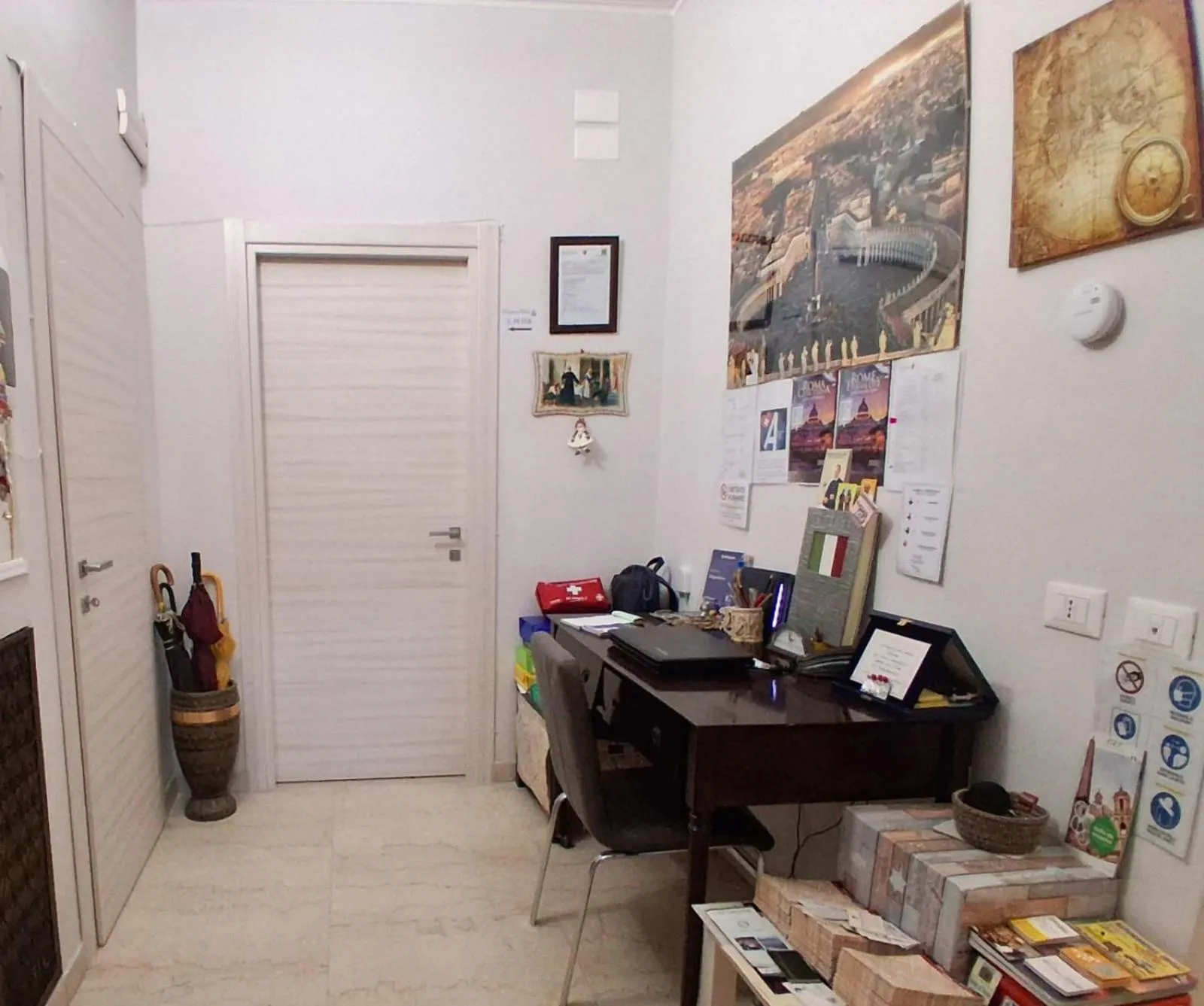 Lobby or reception in Olimpica Relais guest house