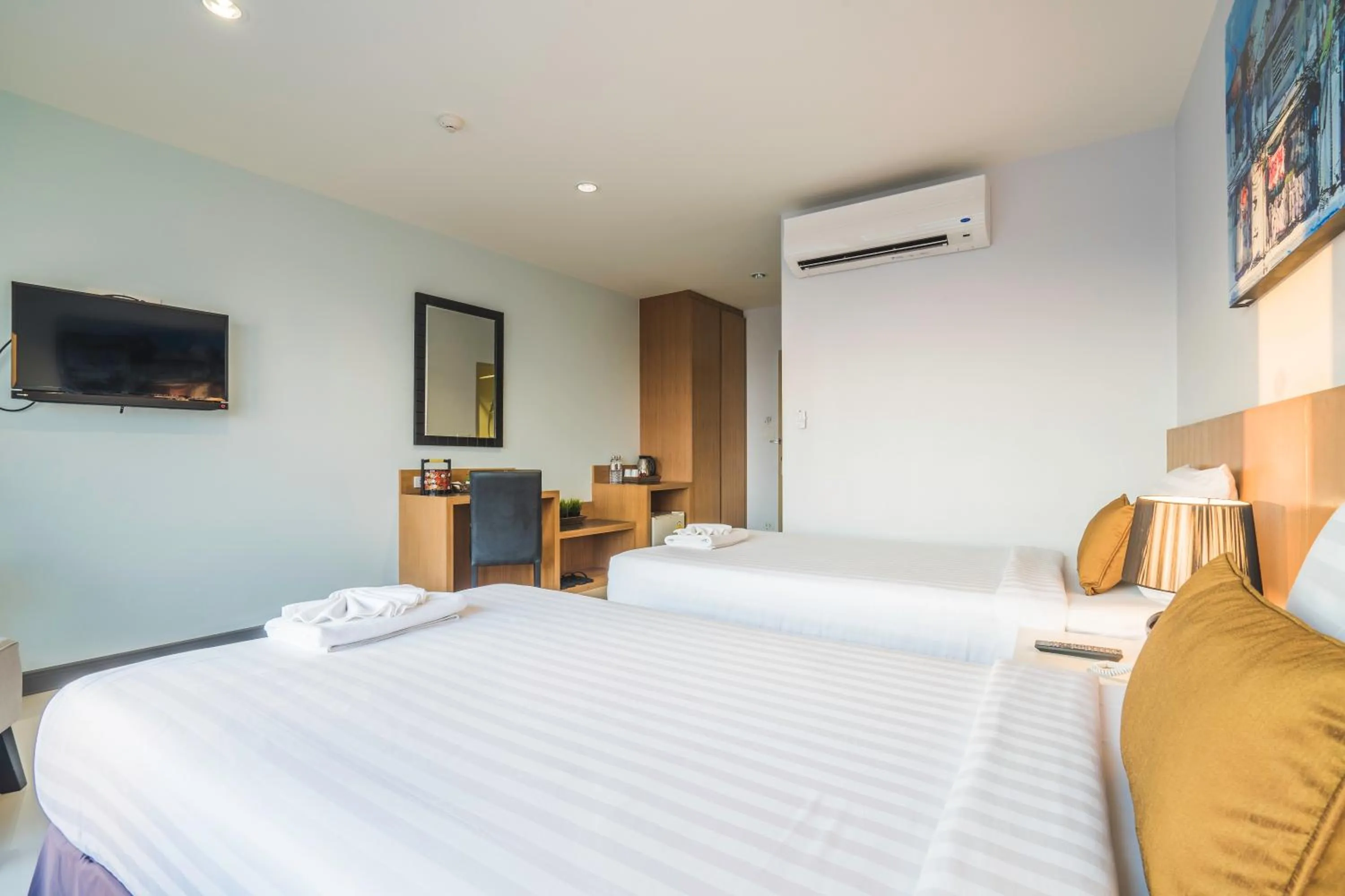 Photo of the whole room, Bed in Vapa Hotel - SHA Extra Plus