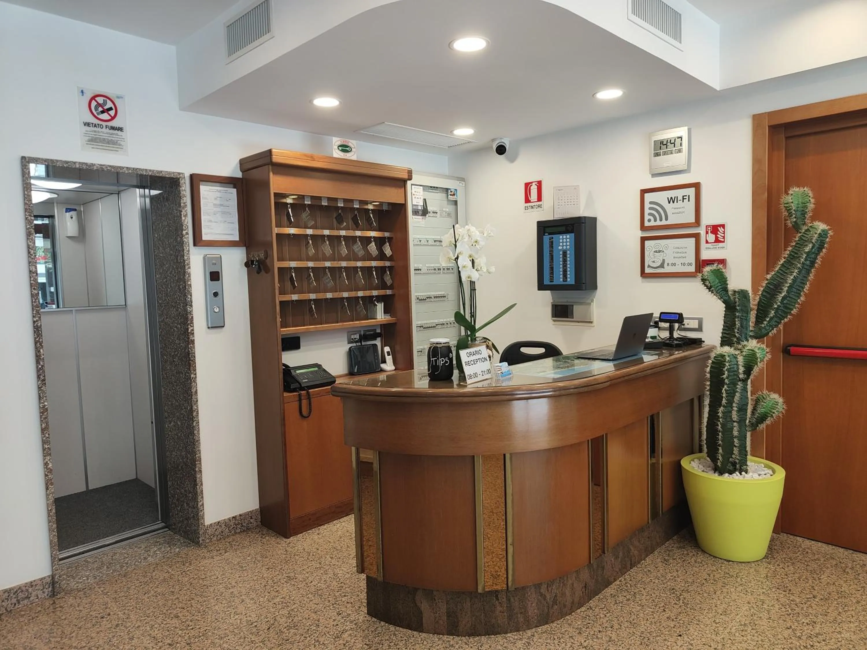 Lobby or reception in Hotel Anna