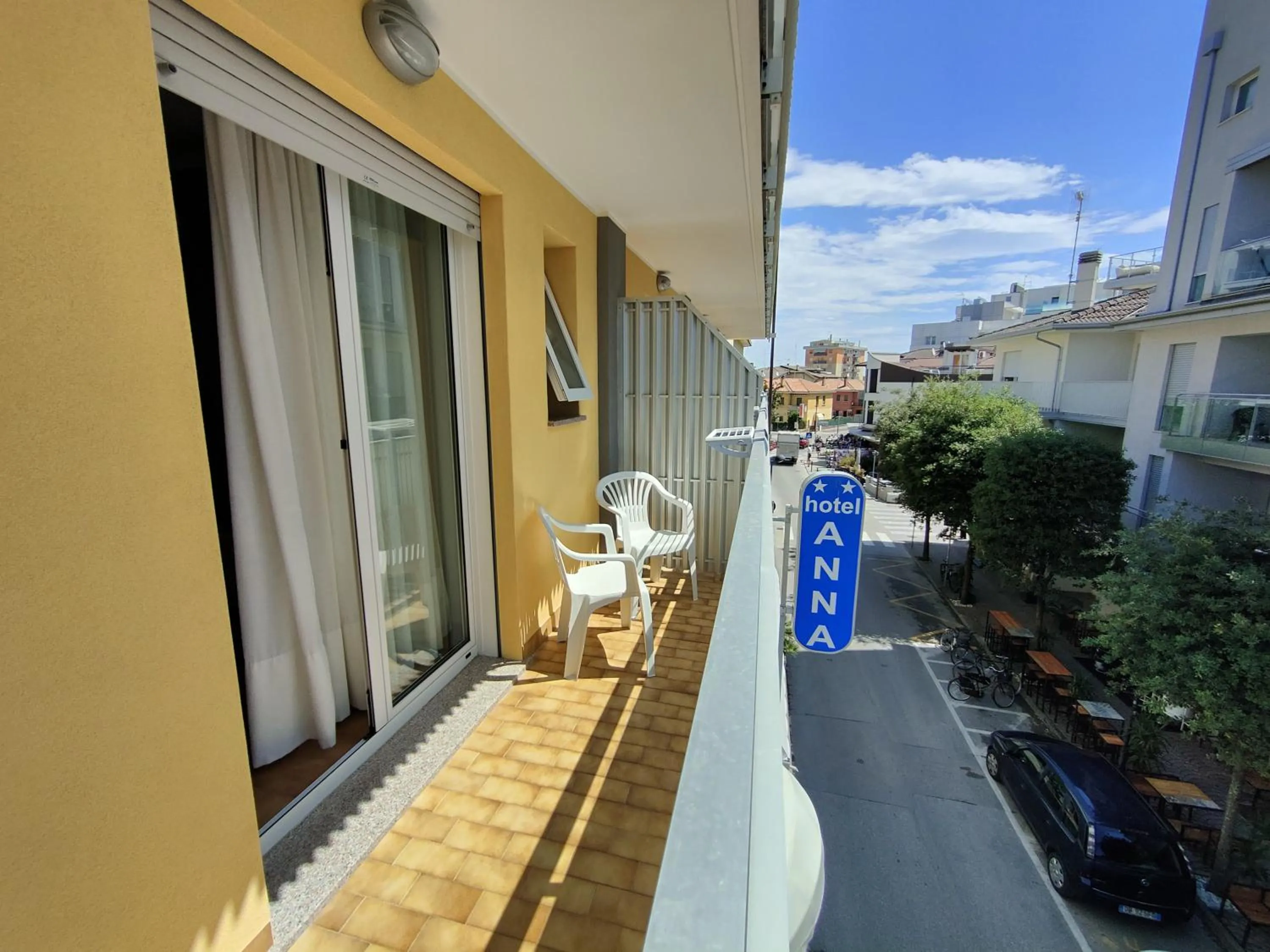 Property building in Hotel Anna