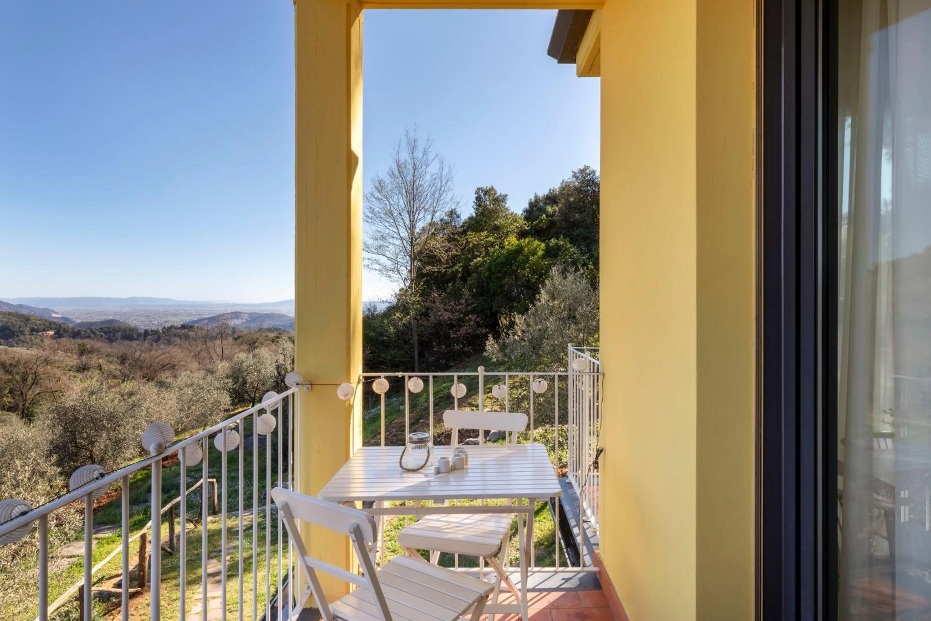 Balcony/Terrace in Holiday Prato Verde