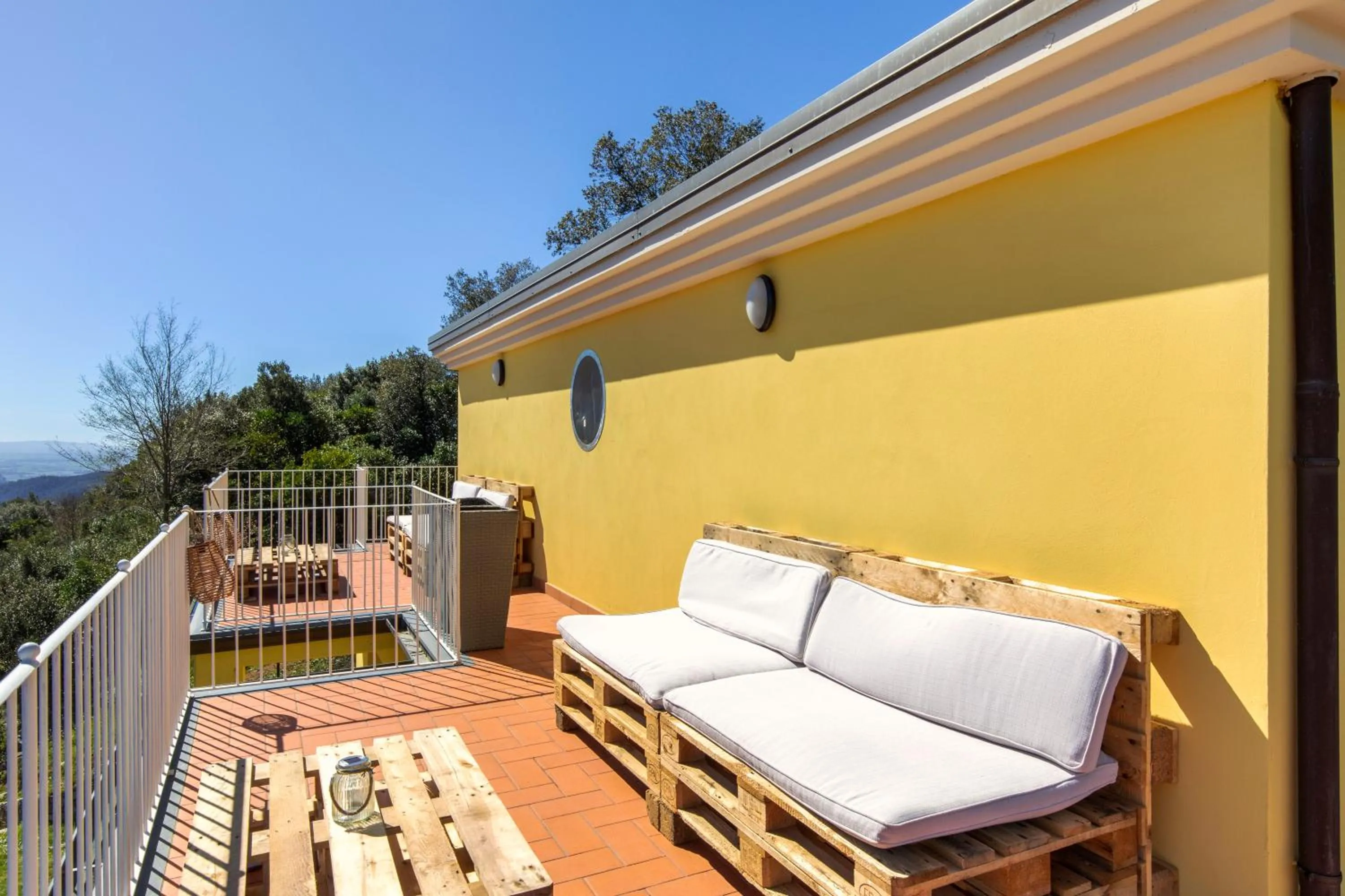 Balcony/Terrace in Holiday Prato Verde