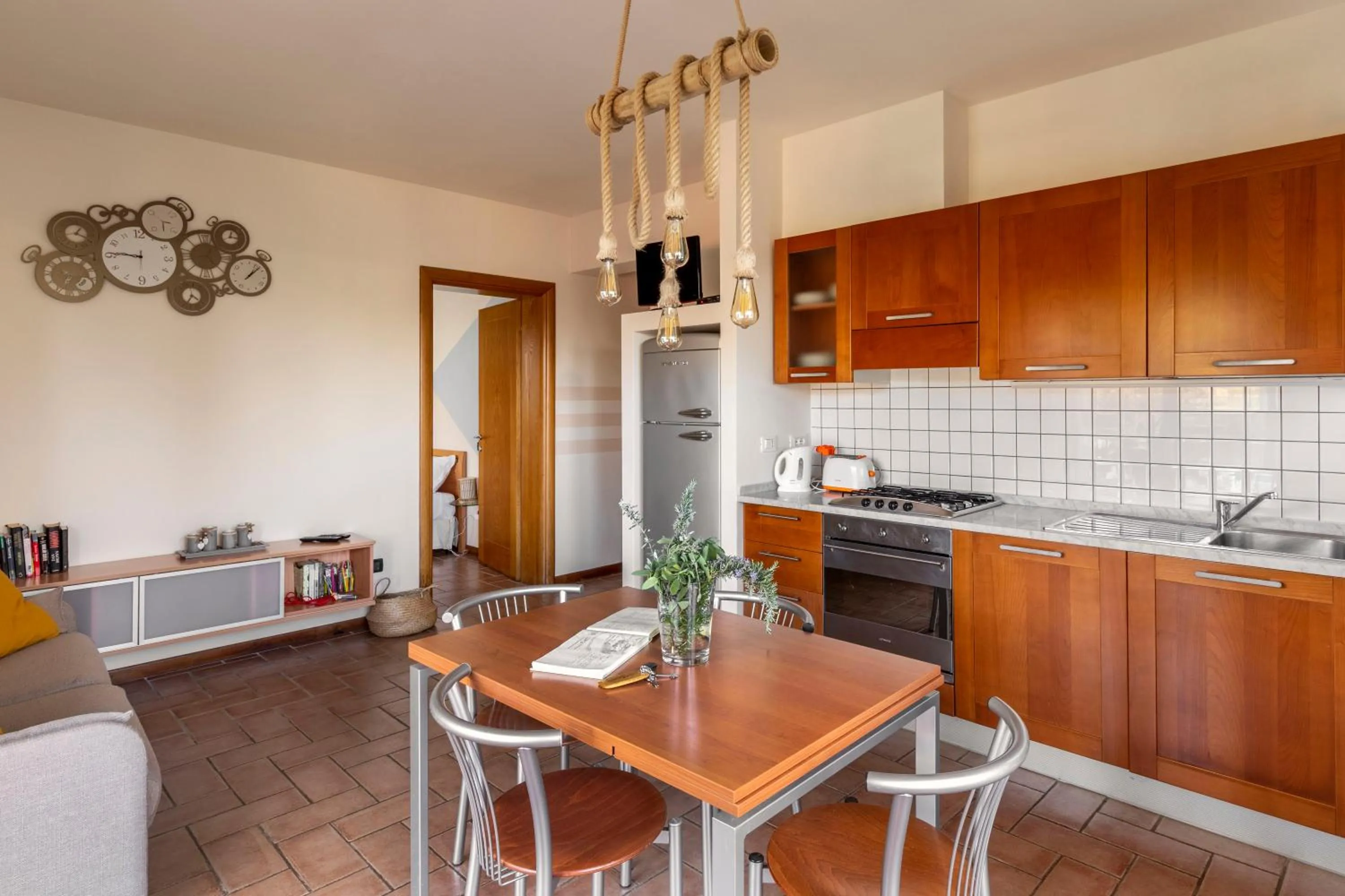 Kitchen or kitchenette in Holiday Prato Verde