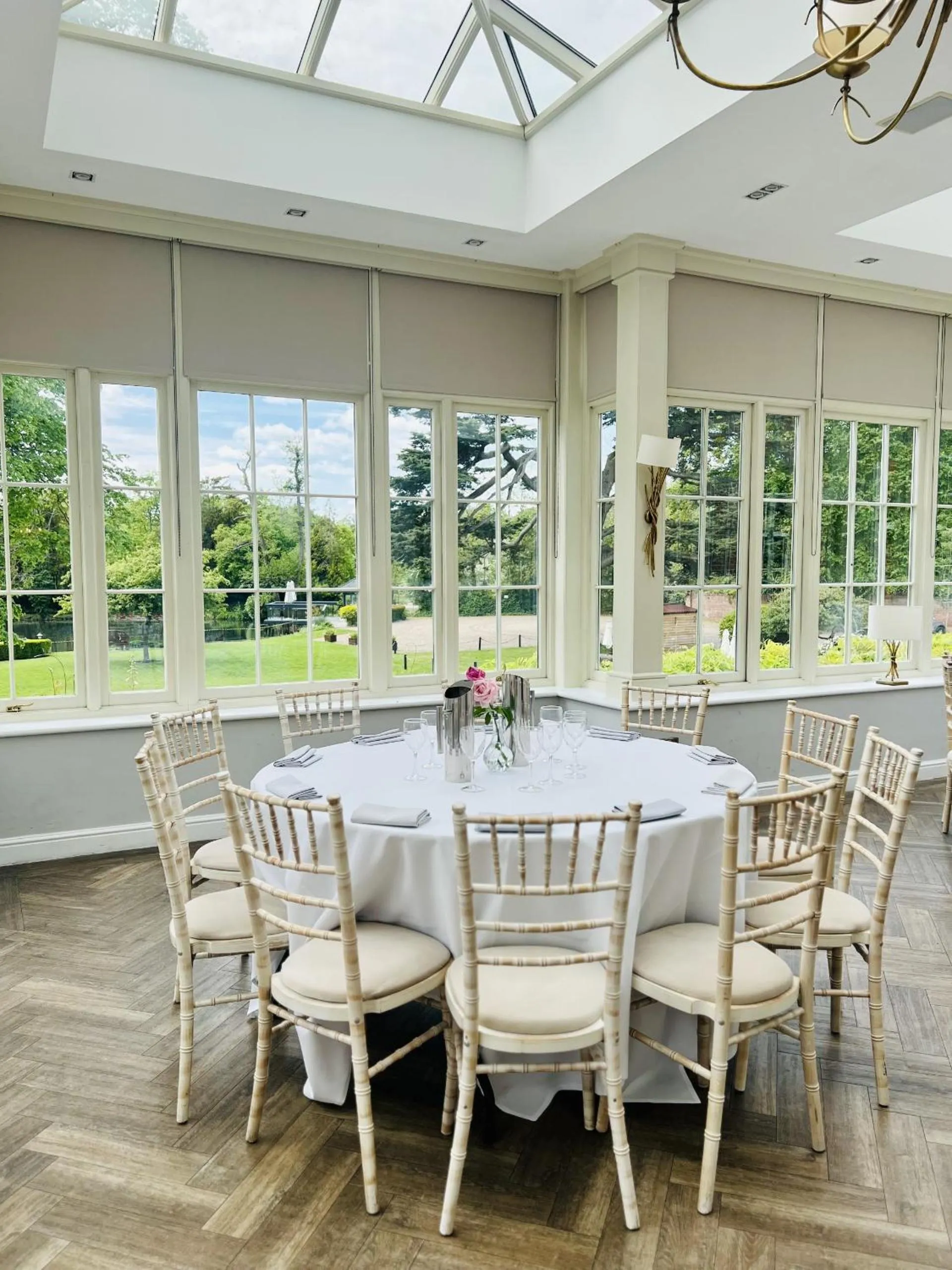 Dining area in St Michael's Manor Hotel - St Albans