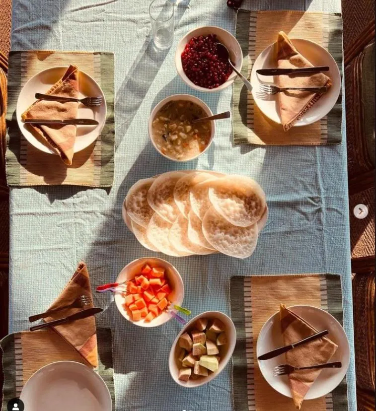 Breakfast in Spice Coast Cruises - Houseboat, A CGH Earth Experience