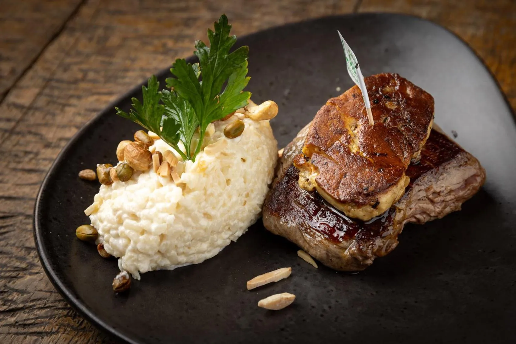 Food in Hôtel-Restaurant Logis l'Aubrac Laguiole