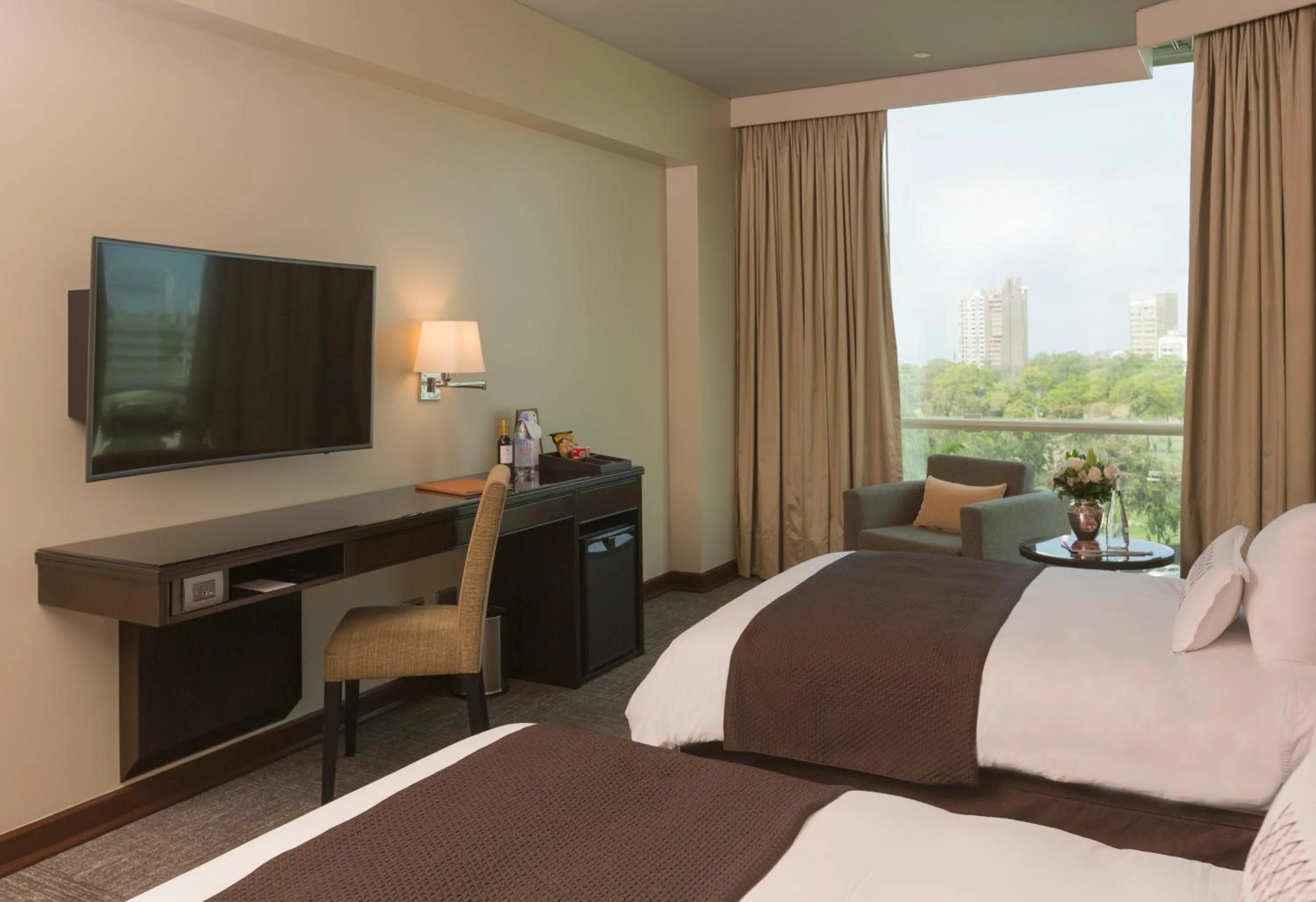 Bedroom, Bed in Delfines Hotel & Convention Center