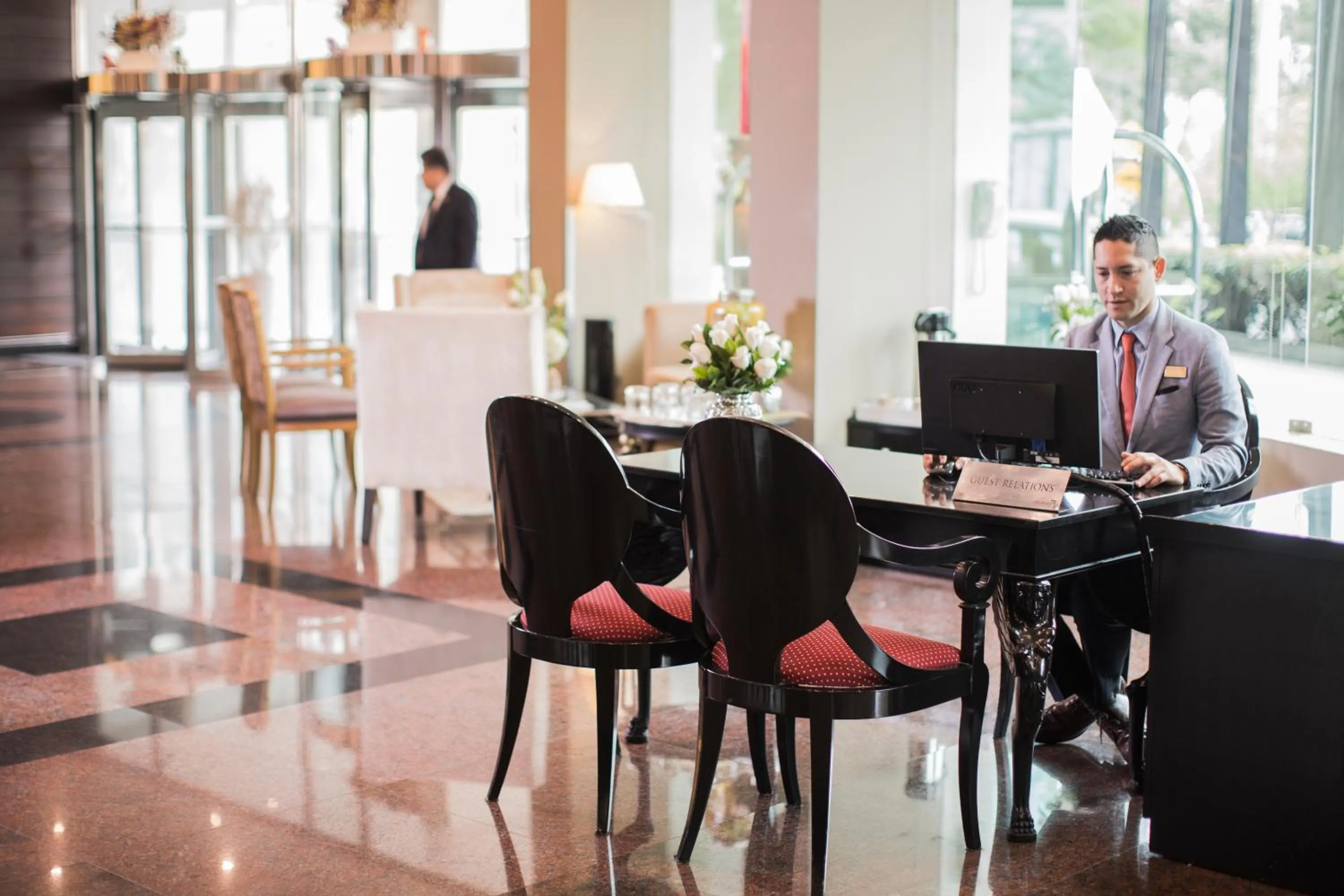 Lobby or reception in Delfines Hotel & Convention Center