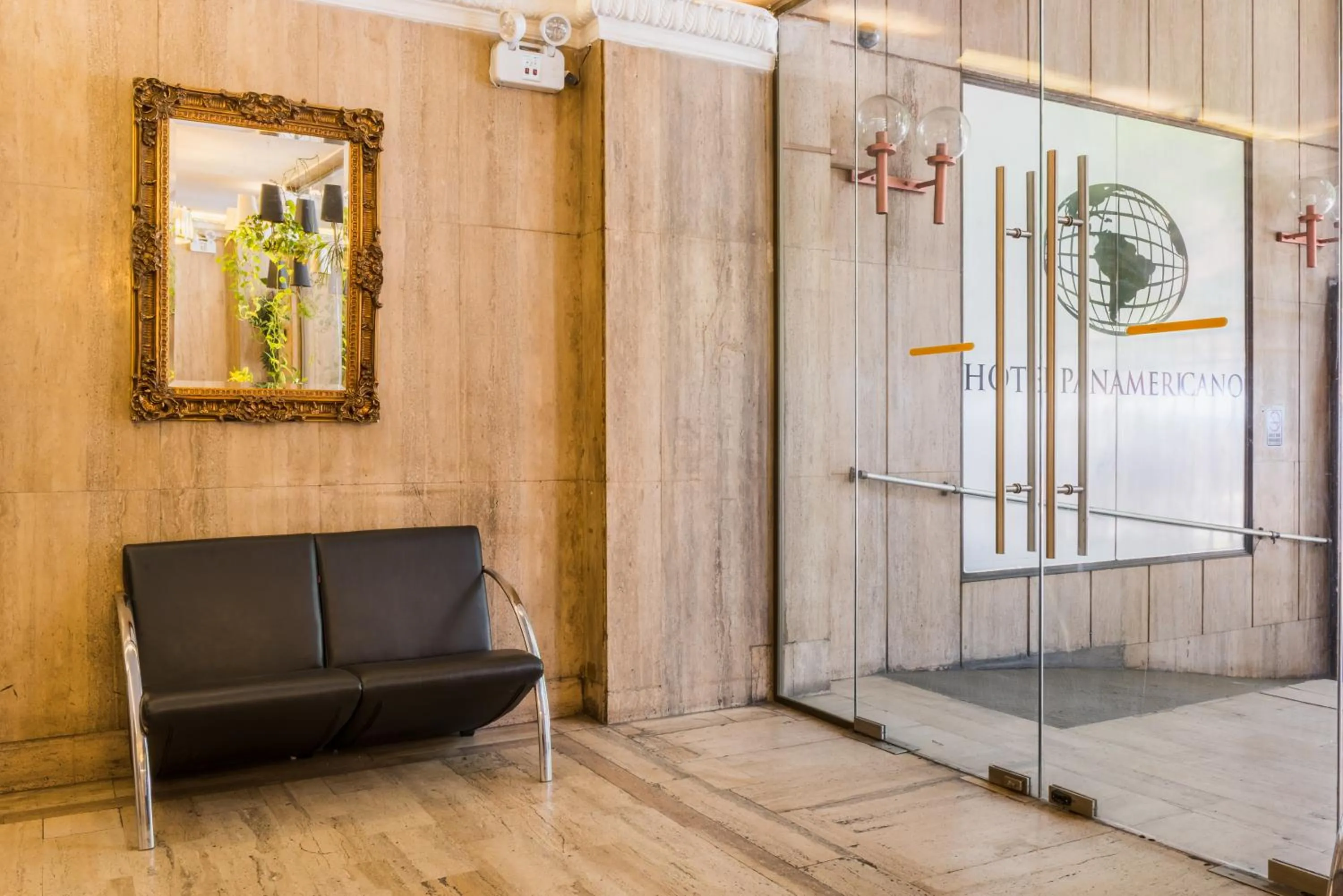 Lobby or reception in Hotel Panamericano