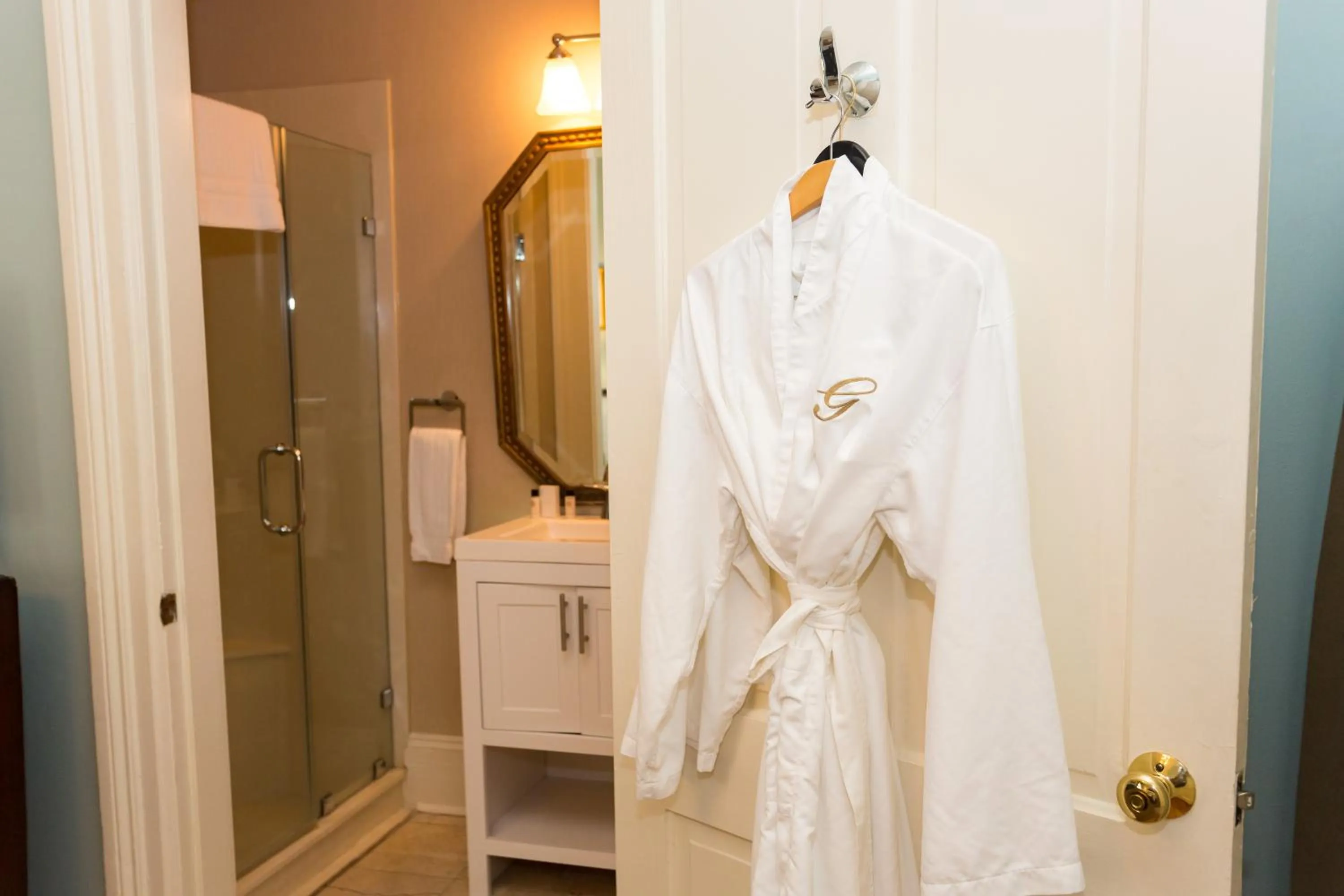 Shower in The Gastonian, Historic Inns of Savannah Collection