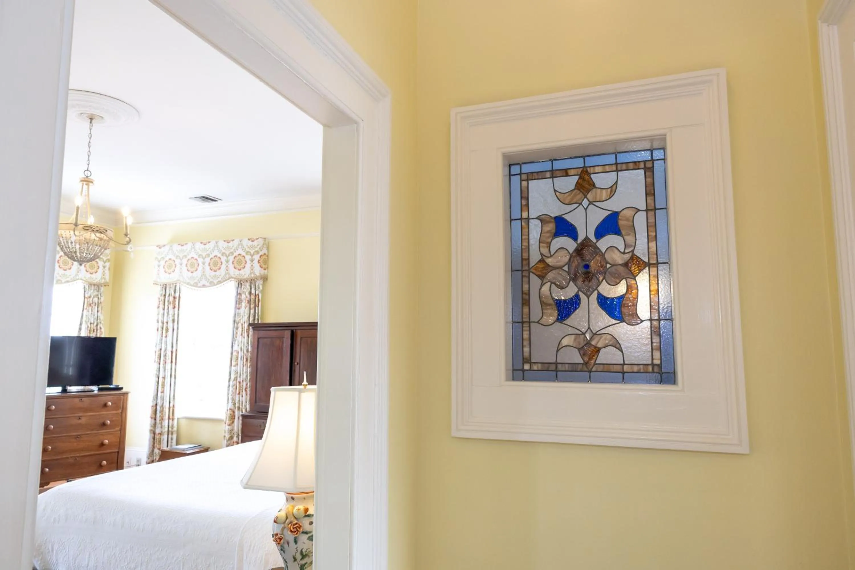 Decorative detail, Bed in The Gastonian, Historic Inns of Savannah Collection