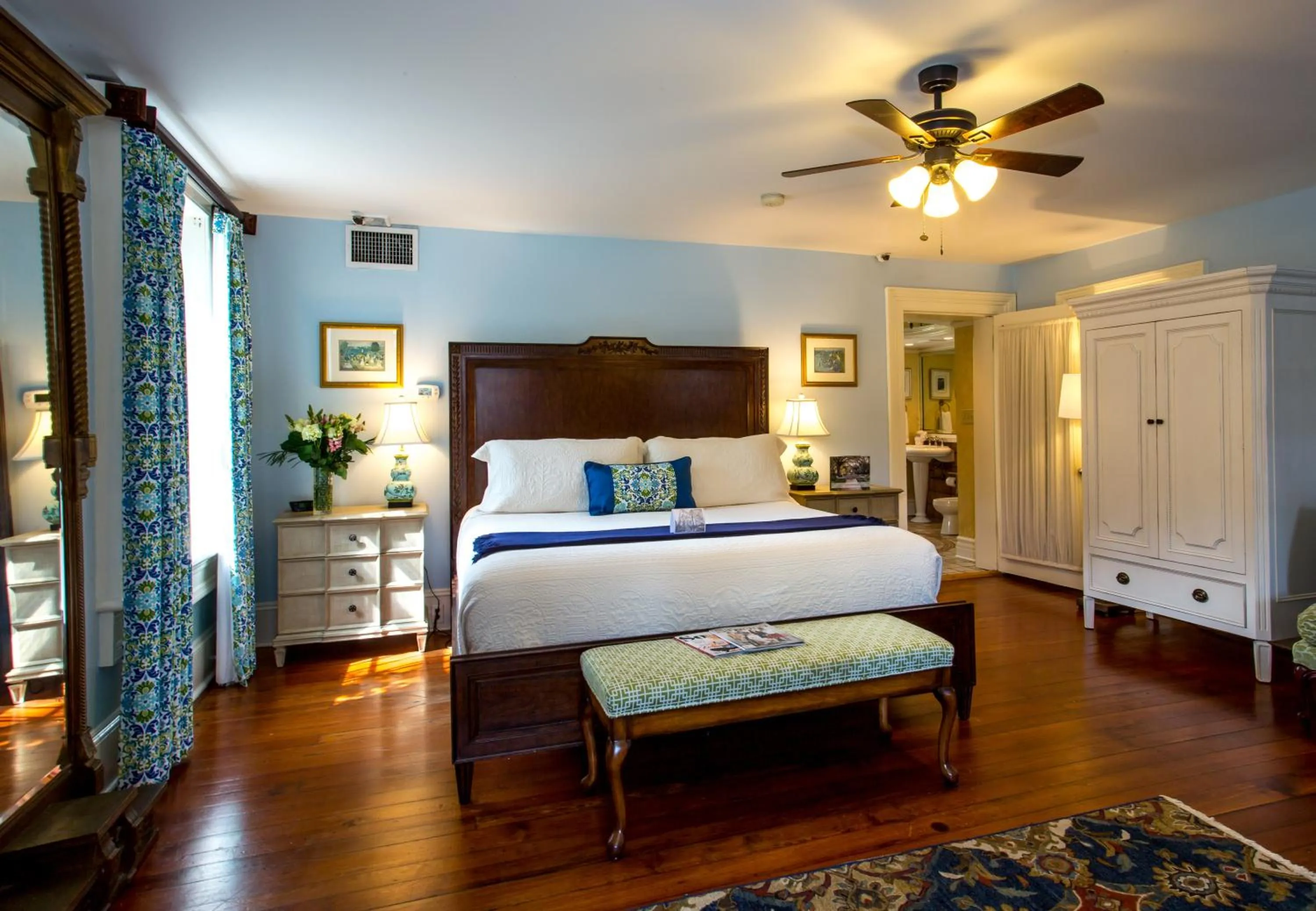 Bed in The Gastonian, Historic Inns of Savannah Collection