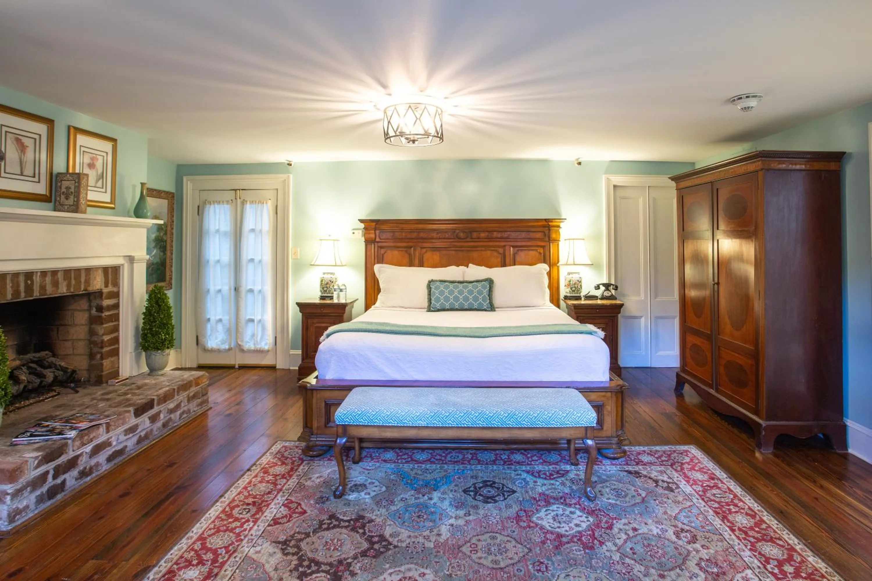 Bedroom, Bed in The Gastonian, Historic Inns of Savannah Collection