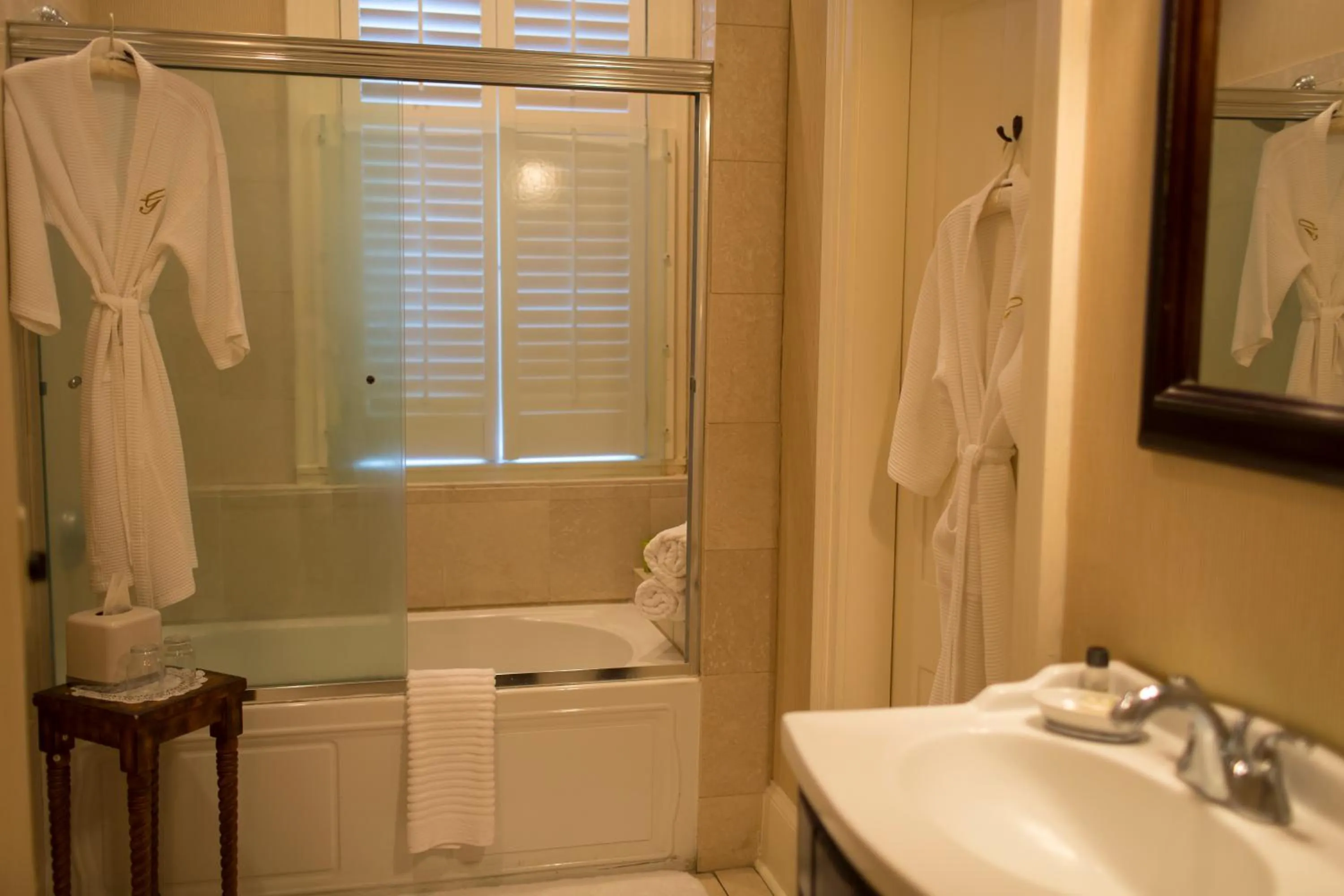 Bathroom in The Gastonian, Historic Inns of Savannah Collection