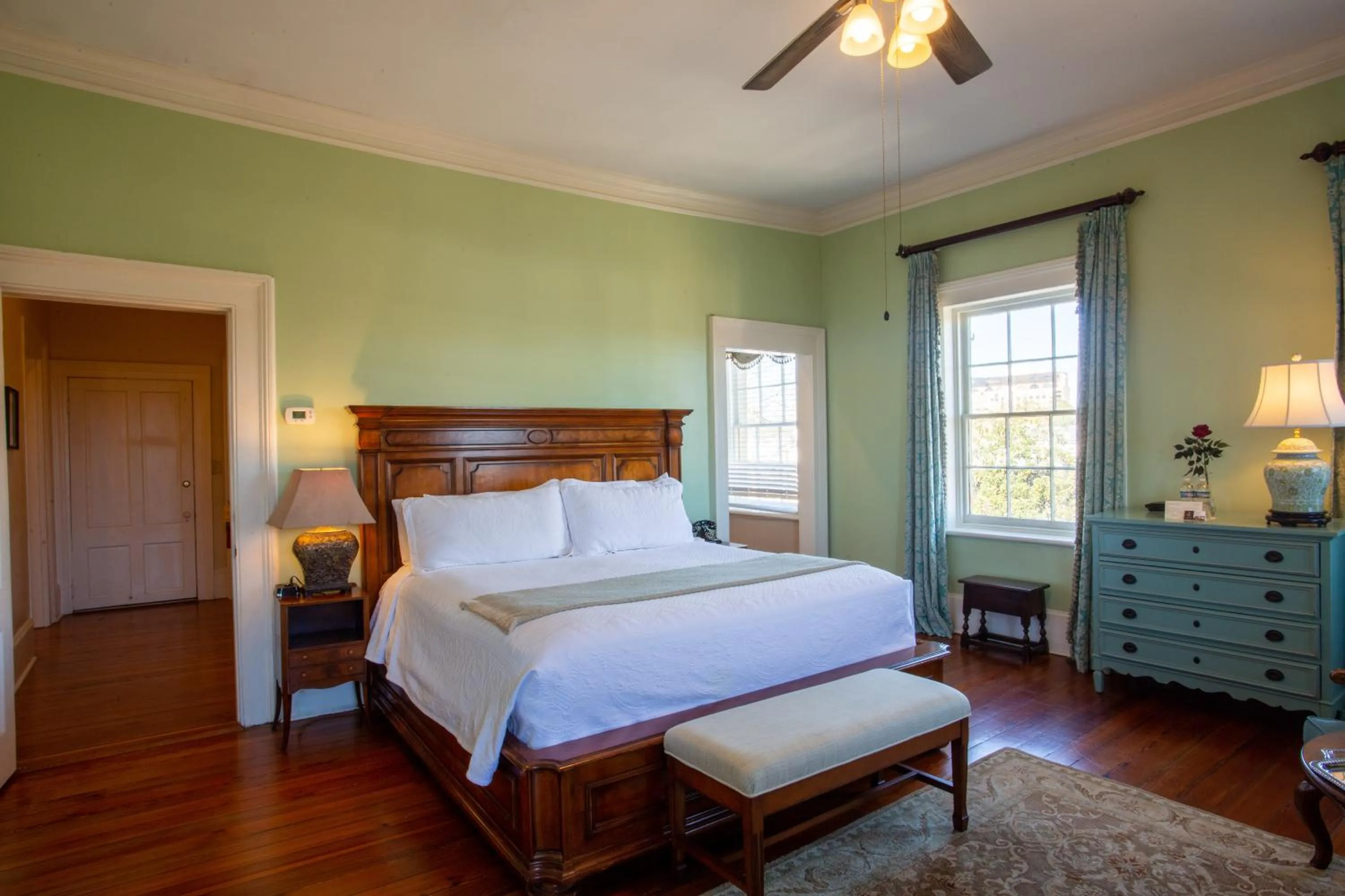 Bed in The Gastonian, Historic Inns of Savannah Collection