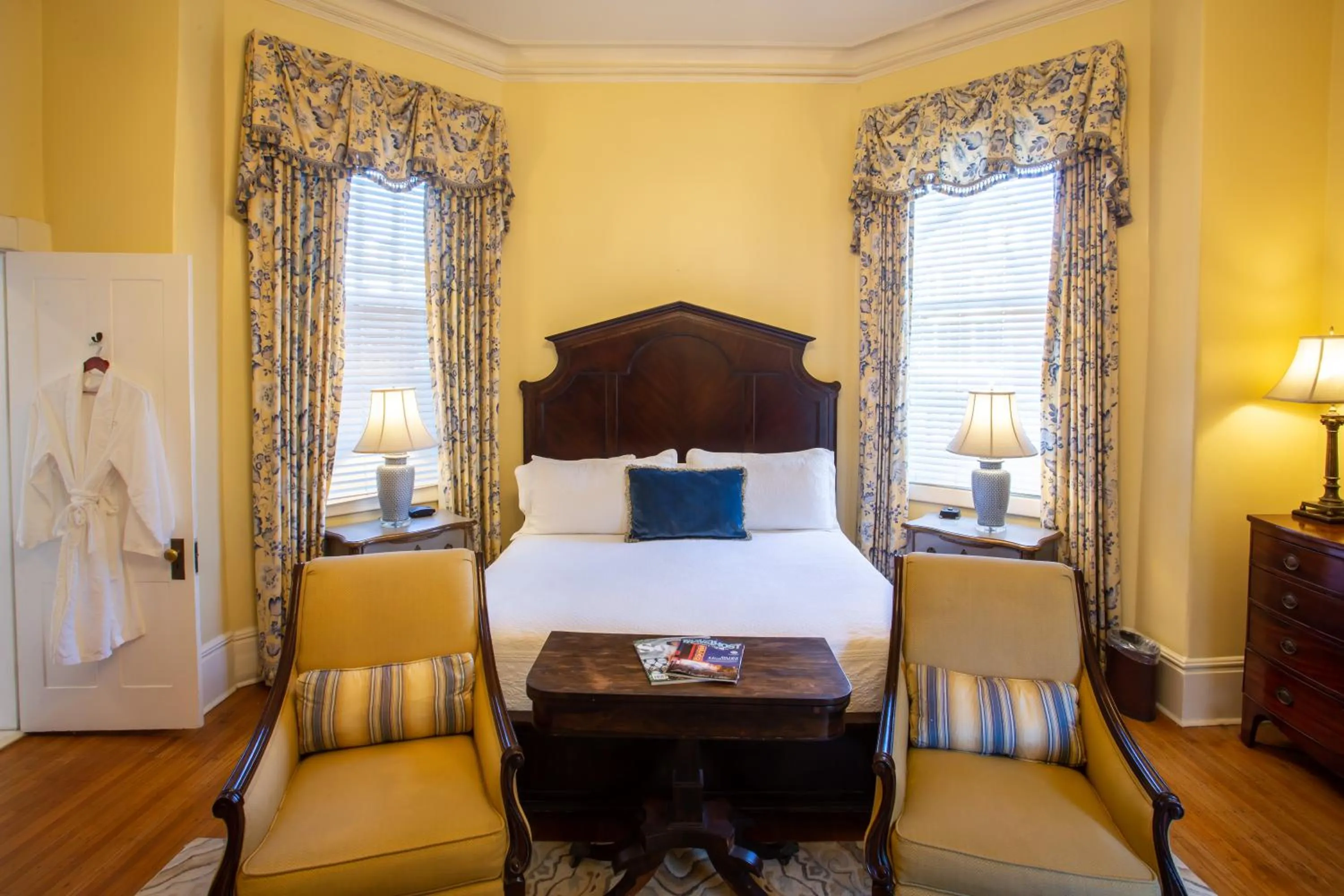 Bed in The Gastonian, Historic Inns of Savannah Collection