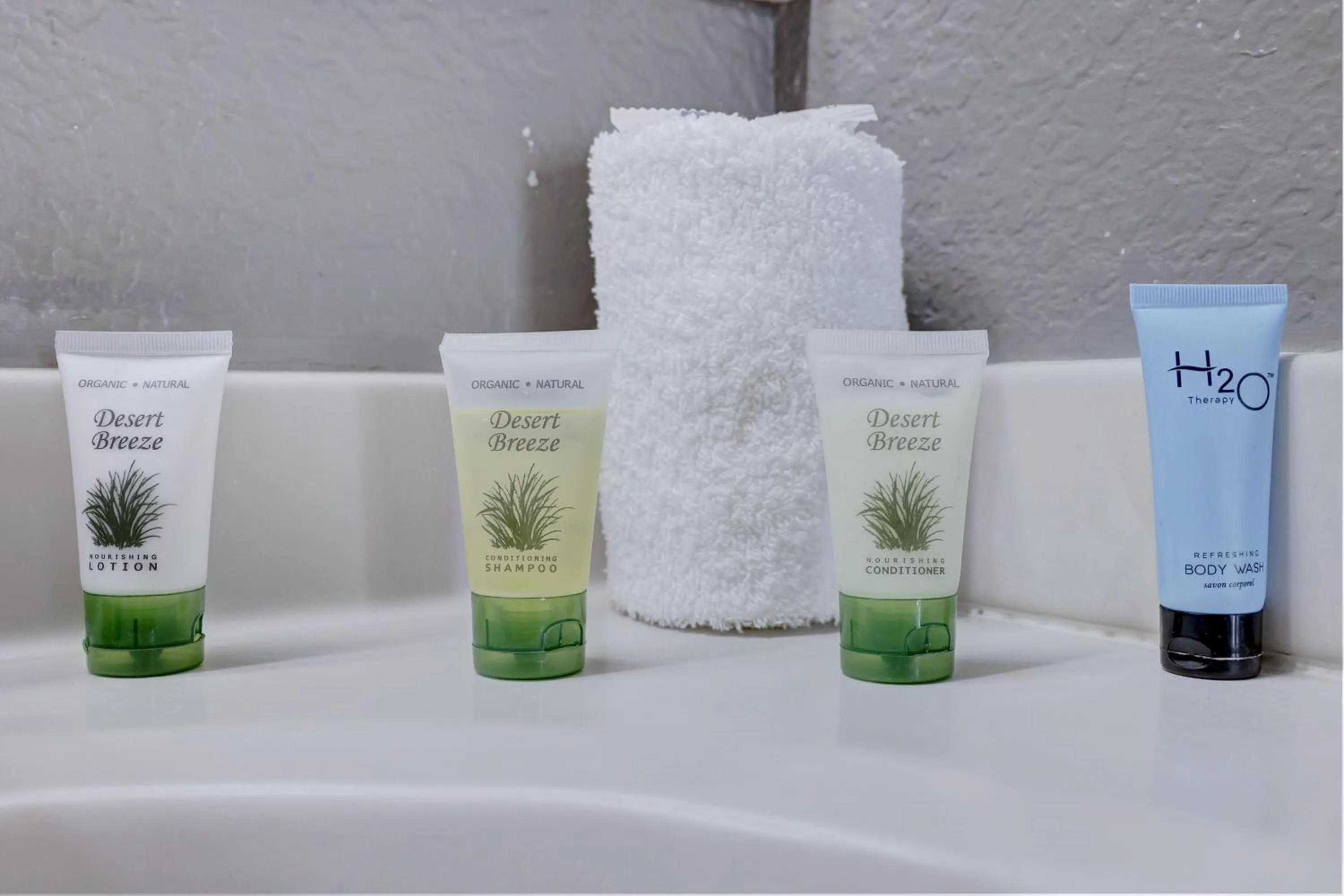 Shower in The Infusion Beach Club