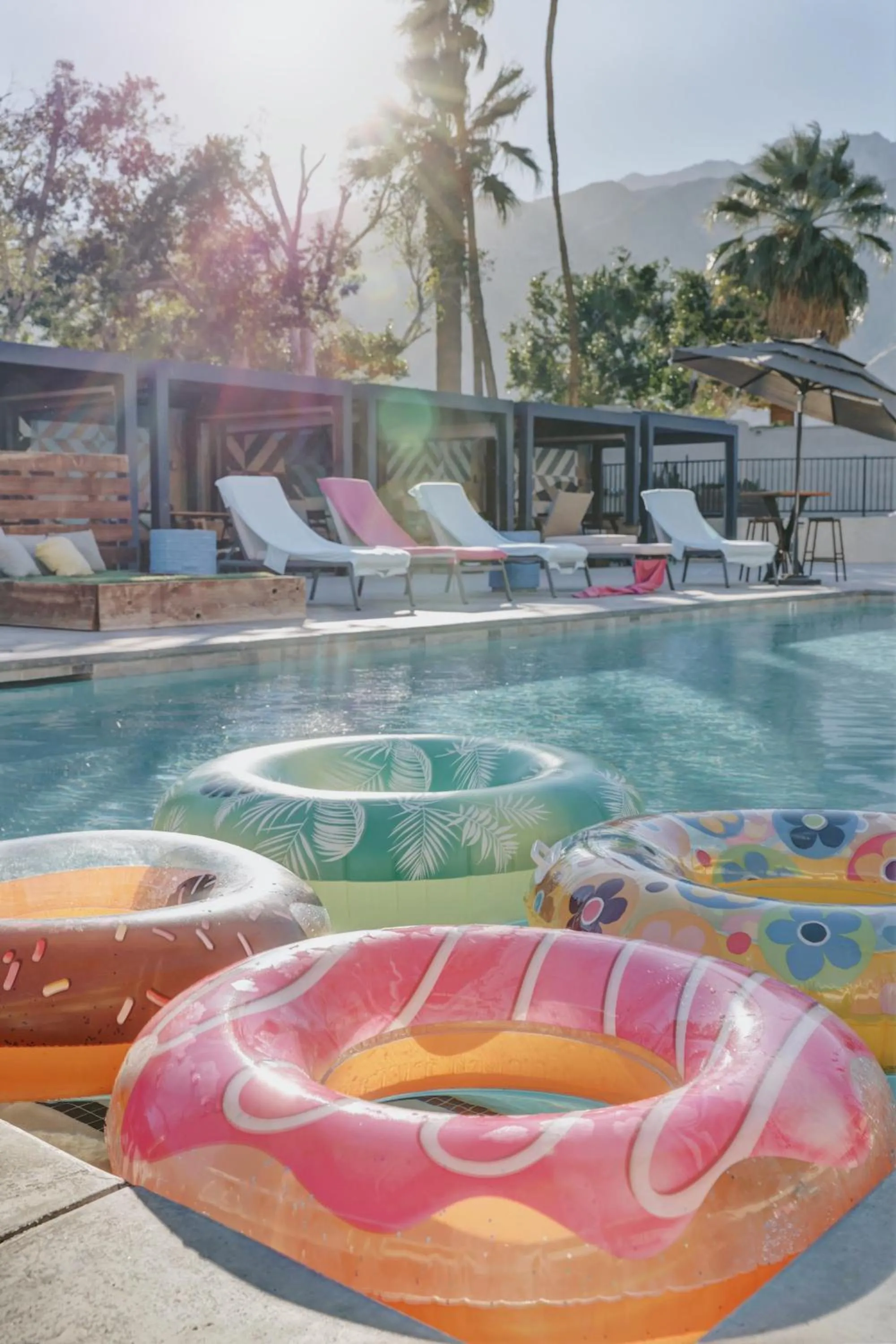 Pool view in The Infusion Beach Club