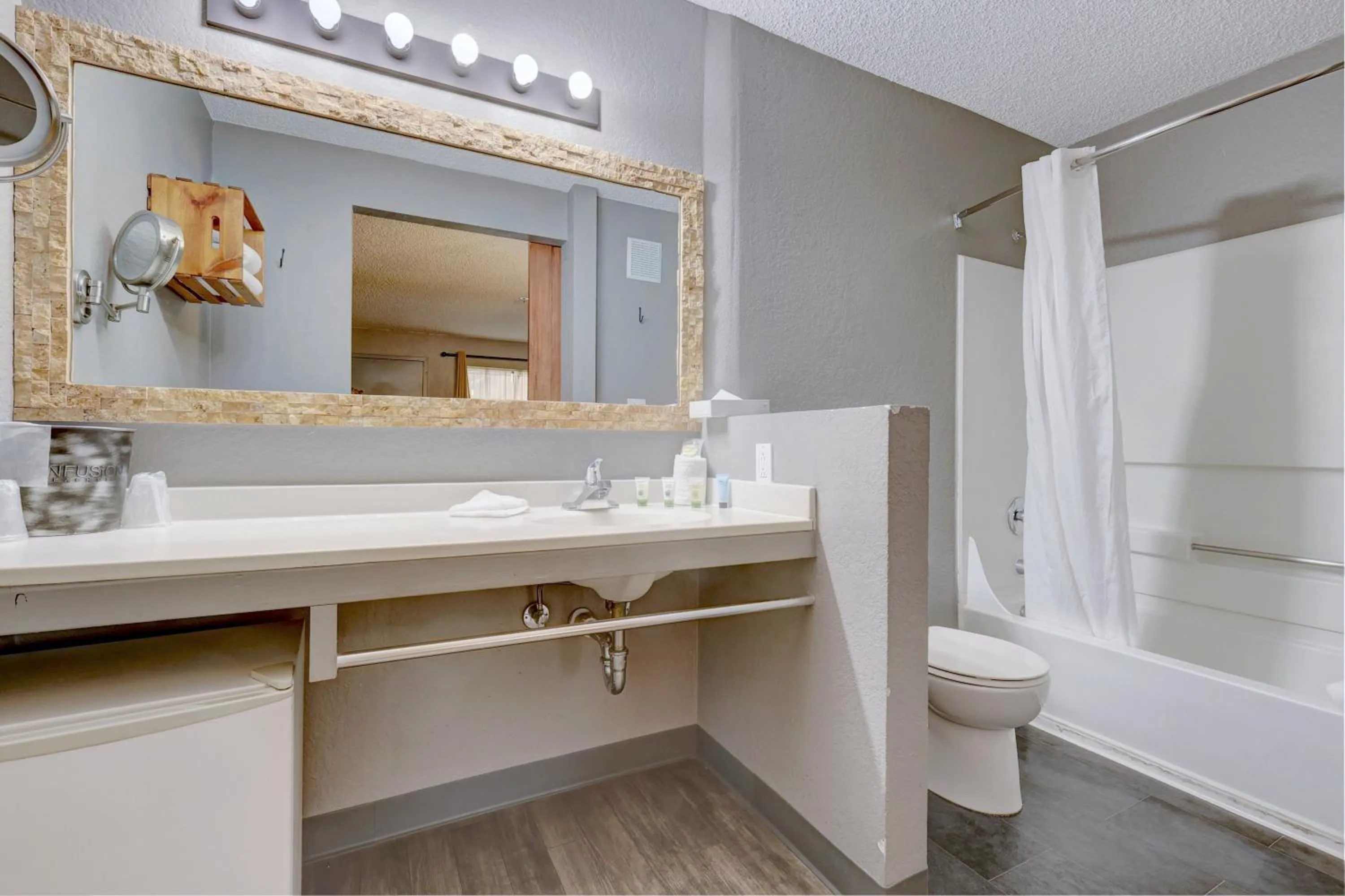 Shower in The Infusion Beach Club