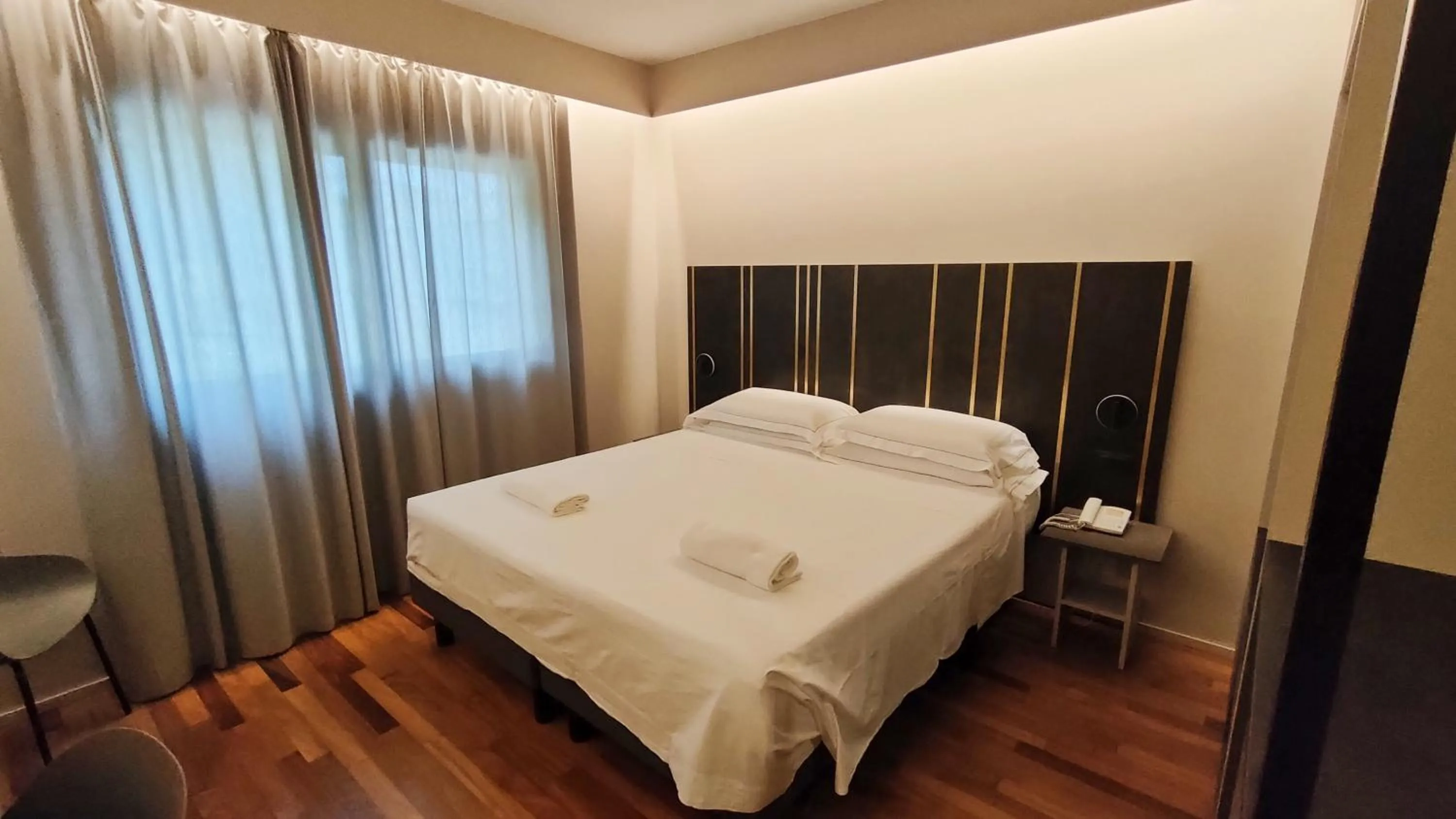 Bed in Plaza Hotel Catania