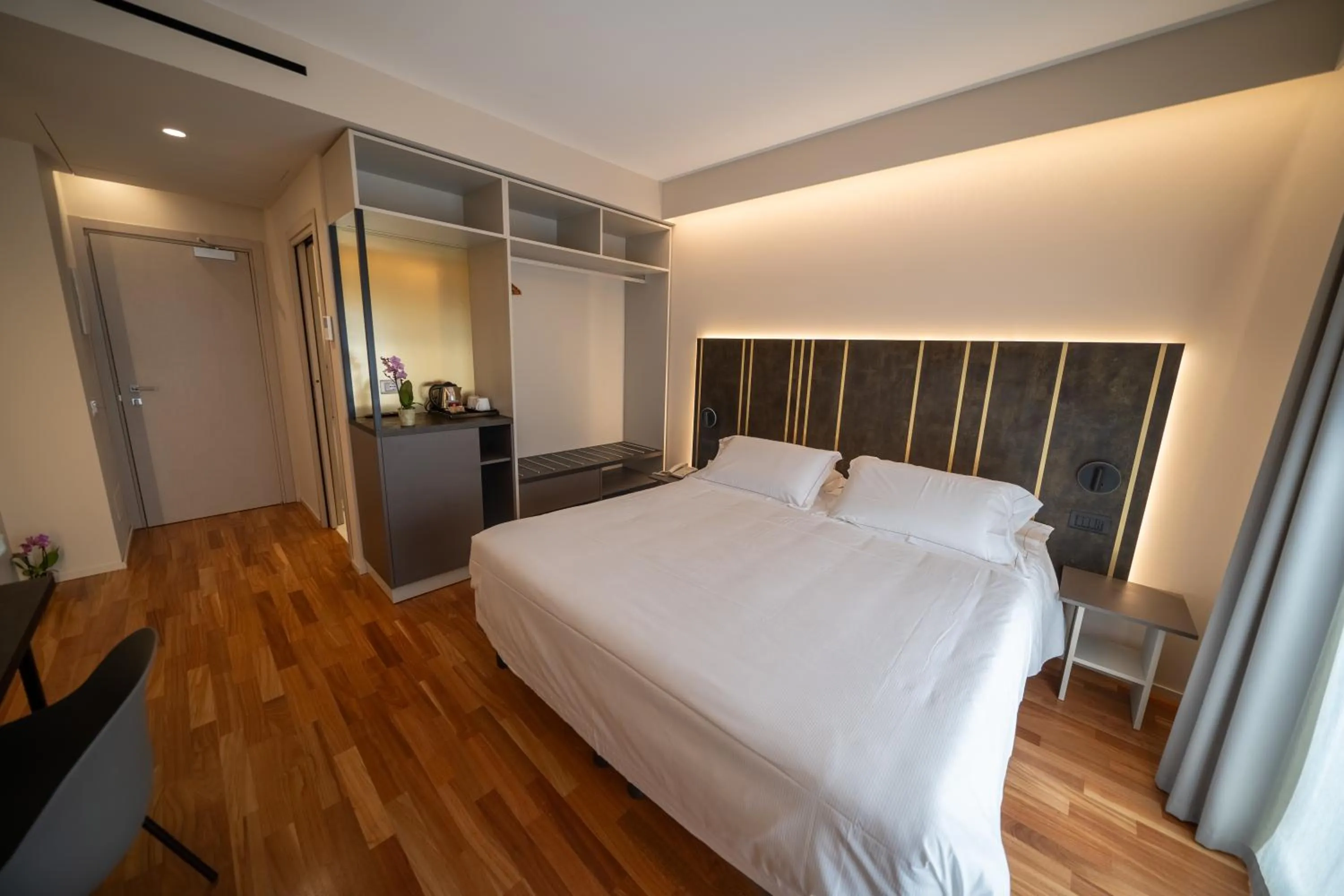 Bed in Plaza Hotel Catania