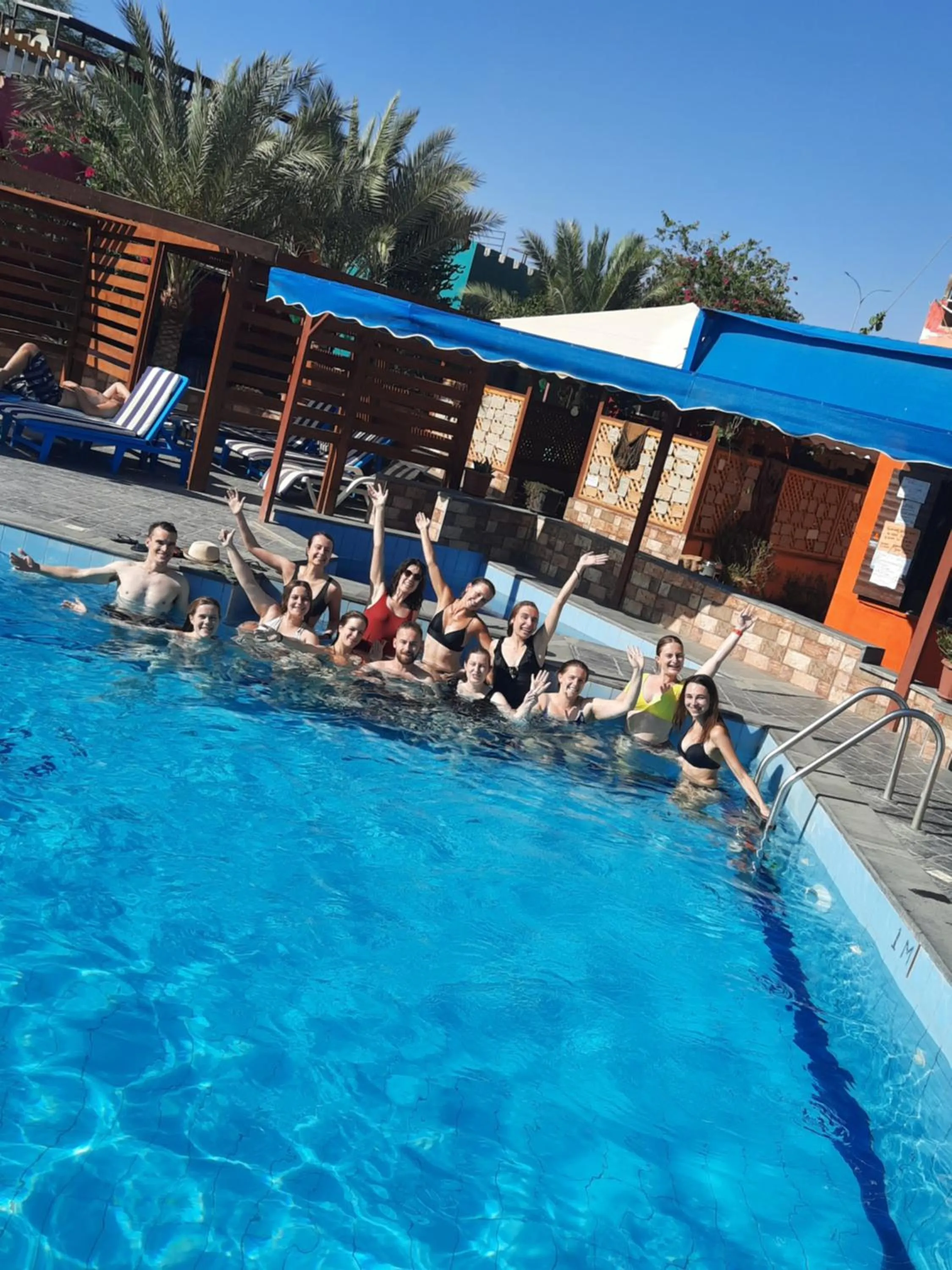 Pool view in Bedouin Garden Village, hotel Dive