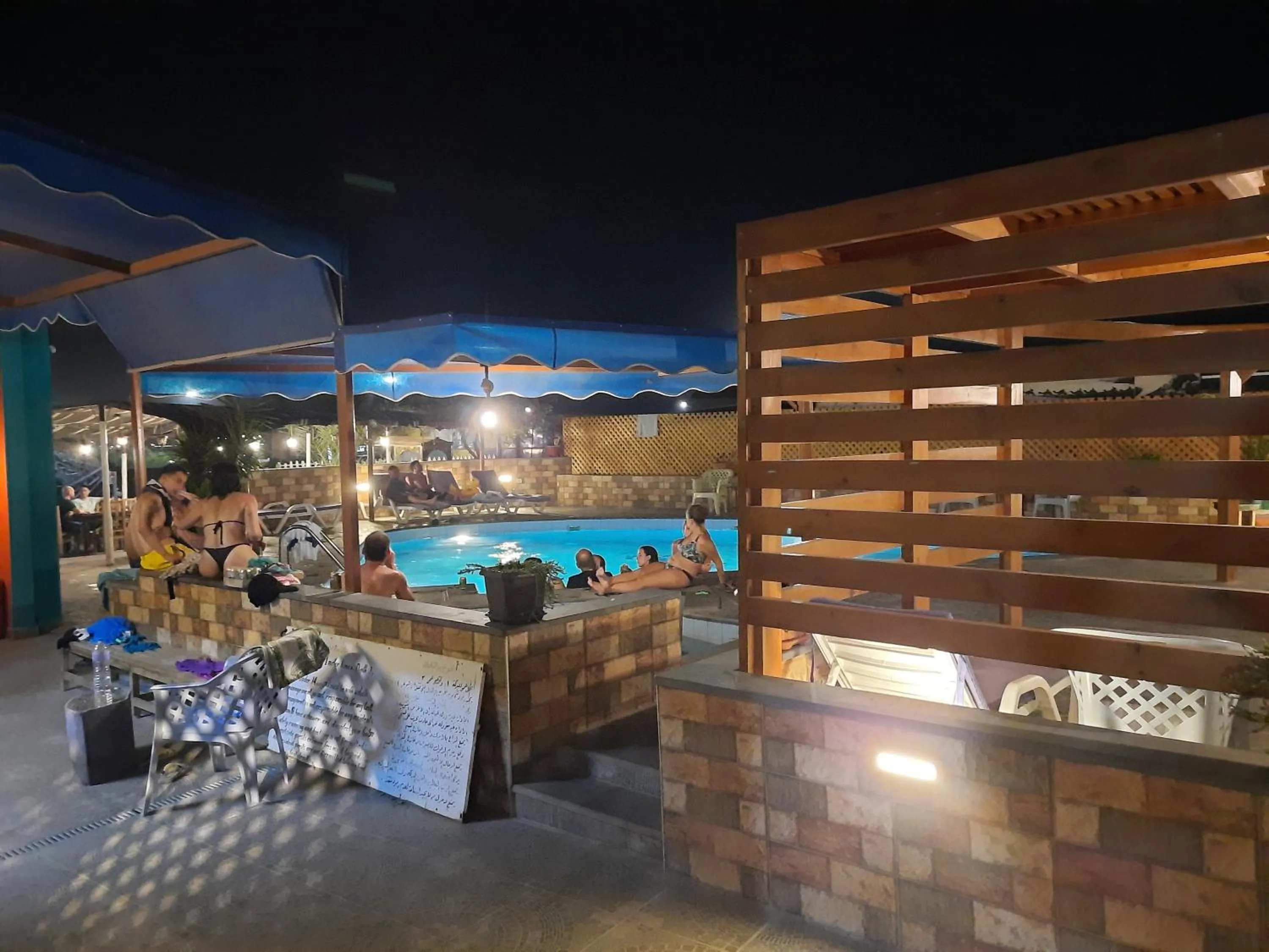 Swimming pool in Bedouin Garden Village, hotel Dive