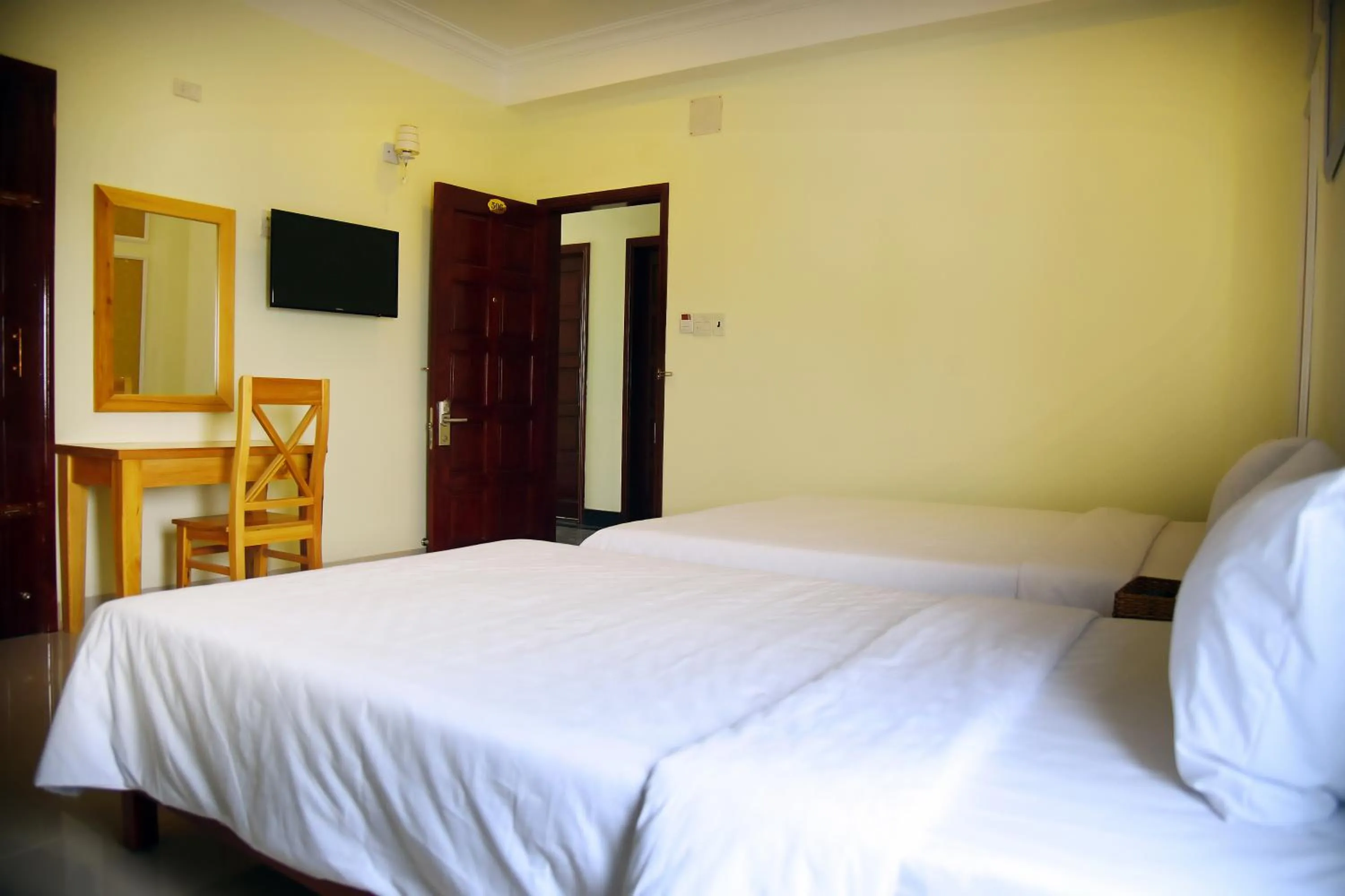 Photo of the whole room, Bed in Ly Ky Hotel