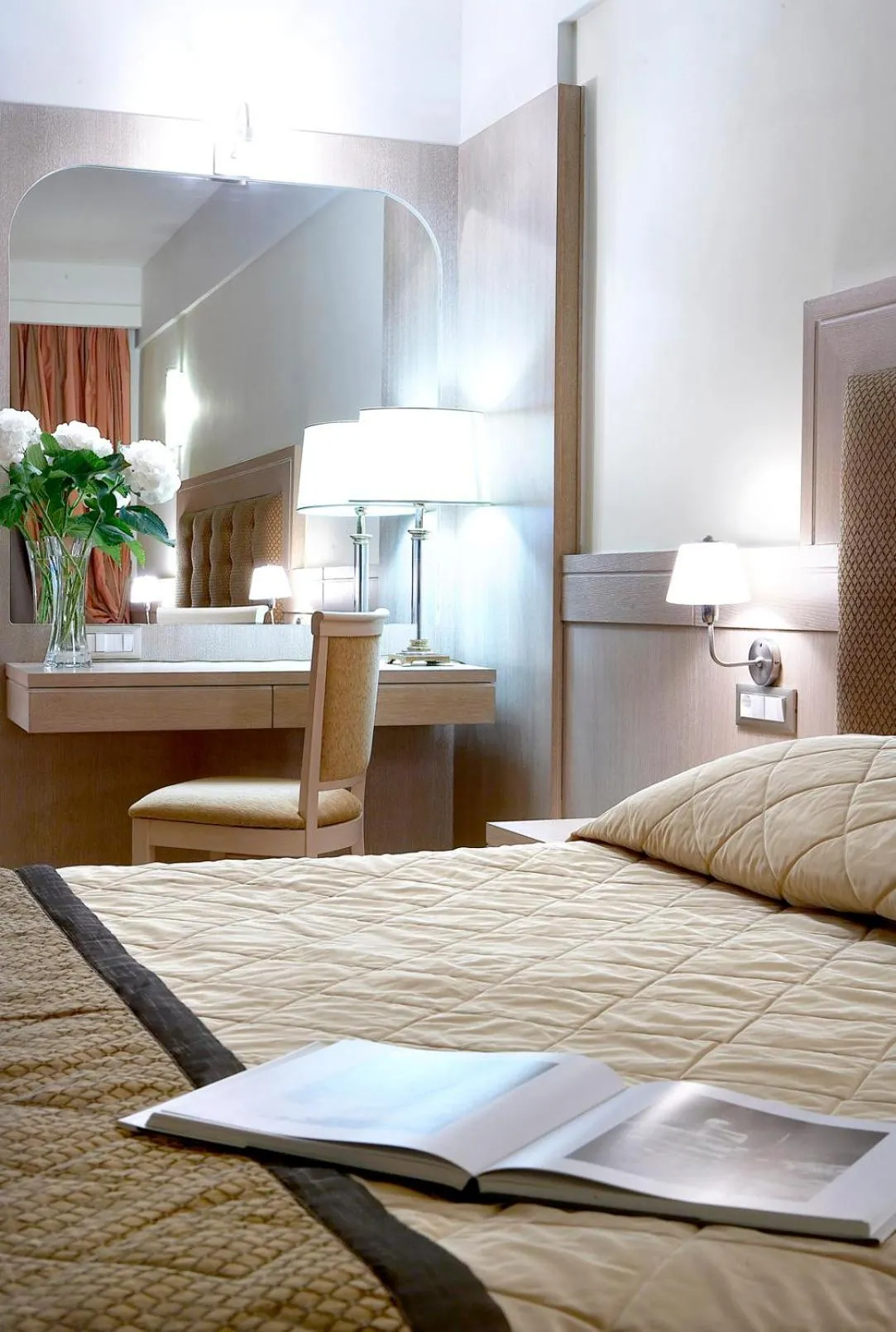 Photo of the whole room, Bed in Thalassa Beach Resort & Spa (Adults Only)