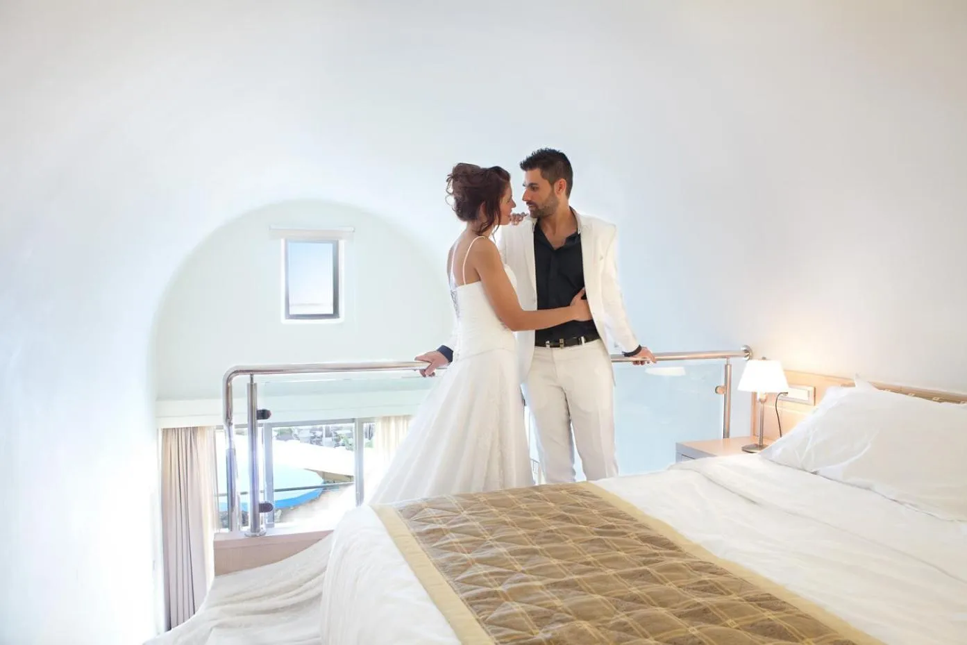 Photo of the whole room, Bed in Thalassa Beach Resort & Spa (Adults Only)