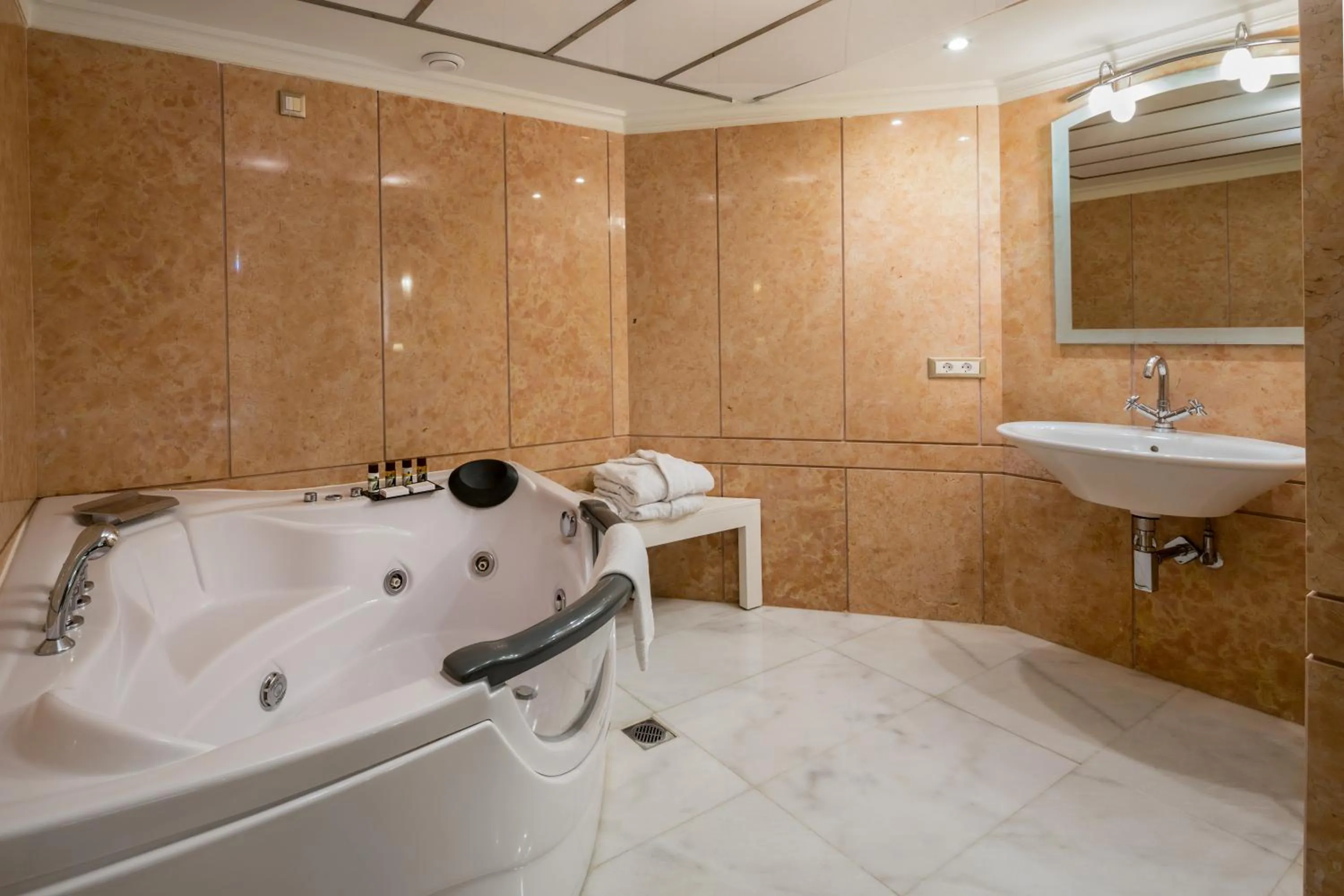 Bathroom in Thalassa Beach Resort & Spa (Adults Only)