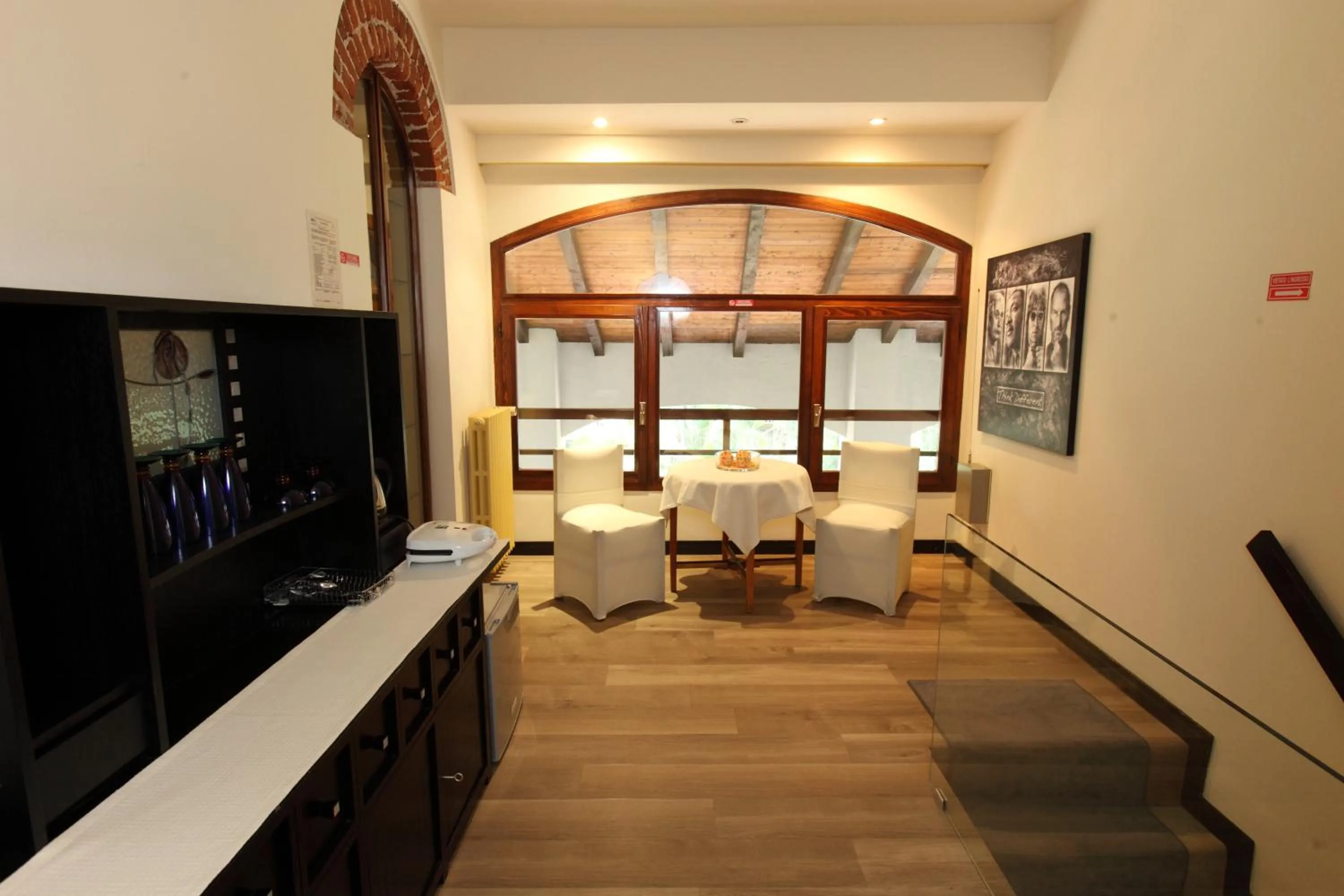 Dining area in Il Castello B&B