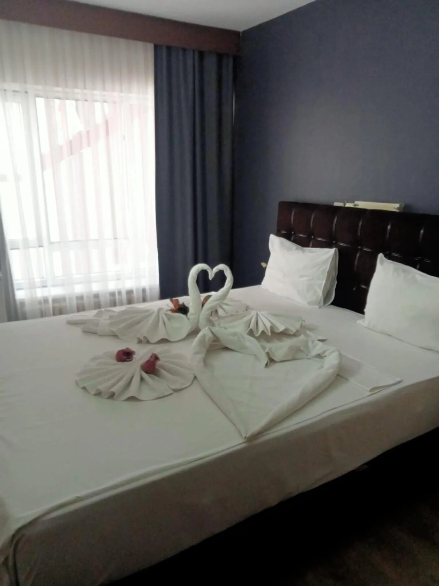 Bed in Hotel Cesmeli