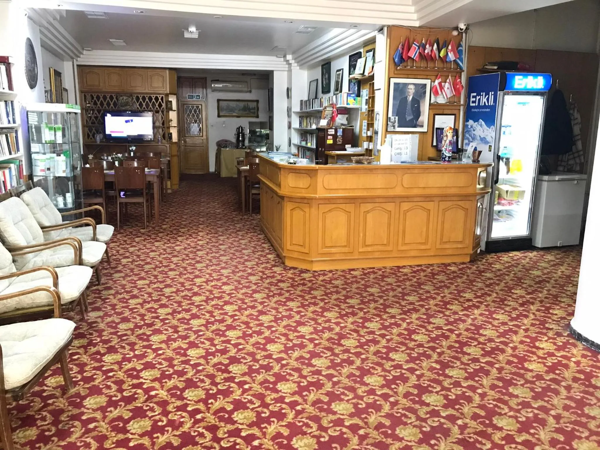 Lobby or reception in Hotel Cesmeli